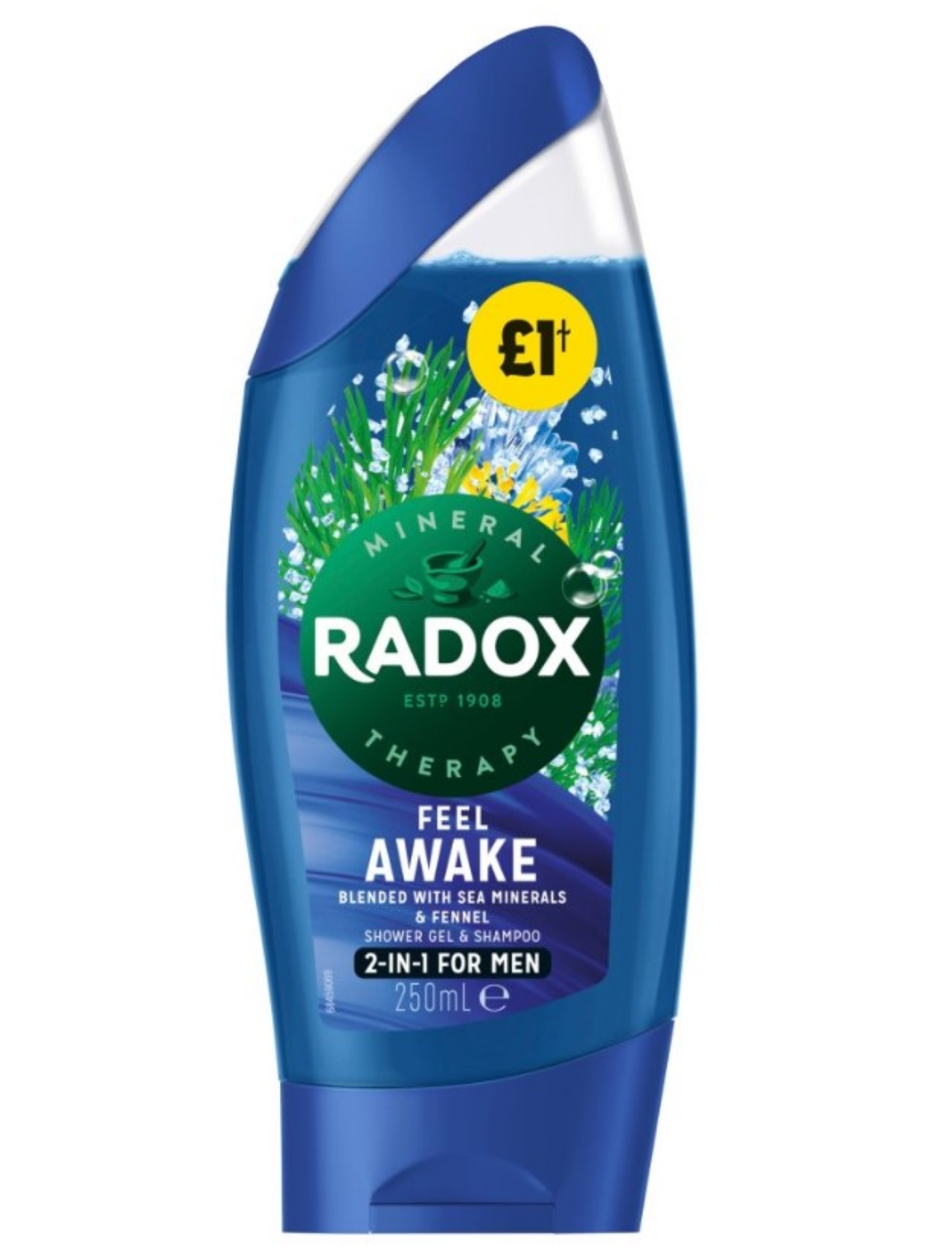 Picture of RADOX SHOWER GEL - FEEL AWAKE pmp£1 (wsl)