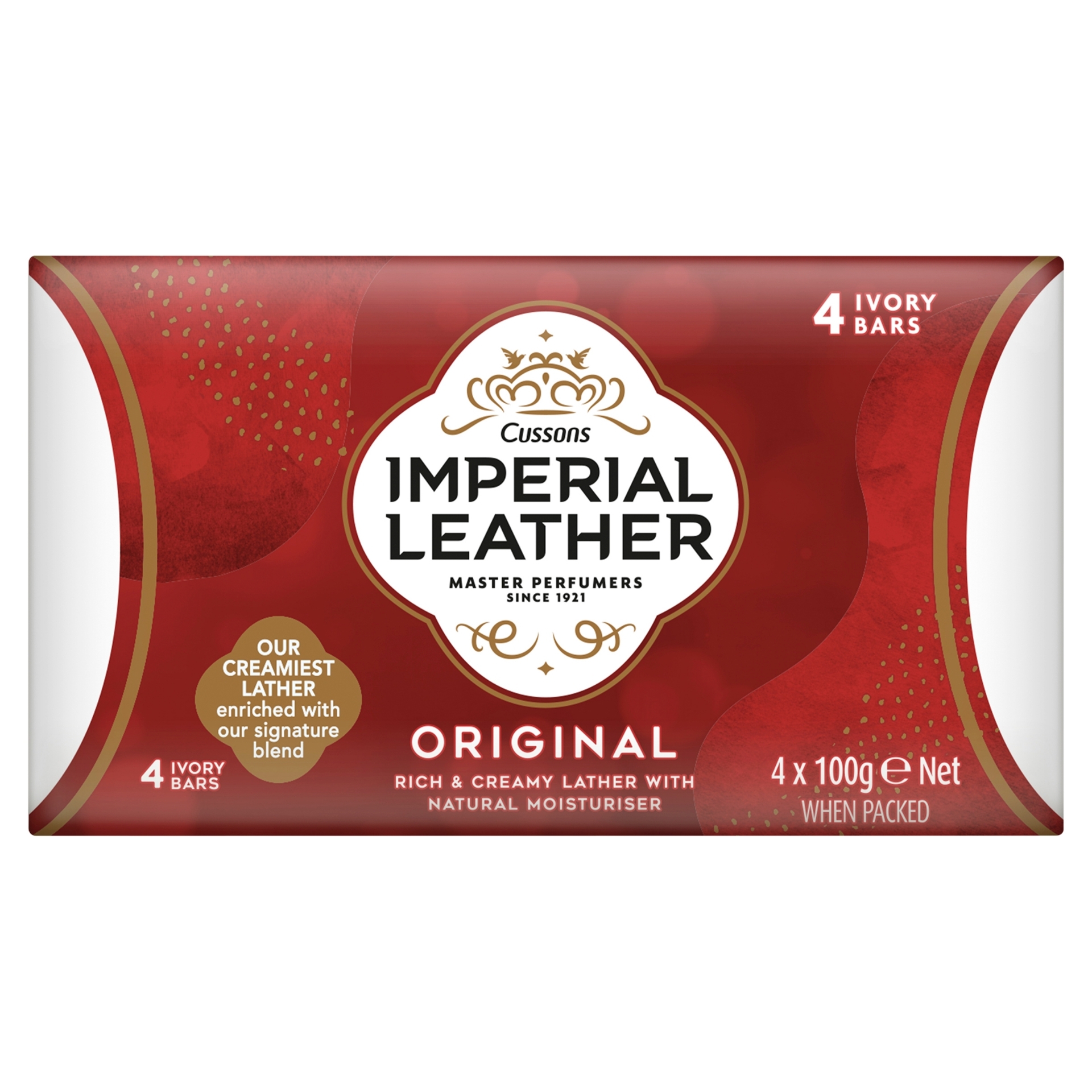 Picture of IMPERIAL LEATHER SOAP - ORIGINAL 4pk CO:TH