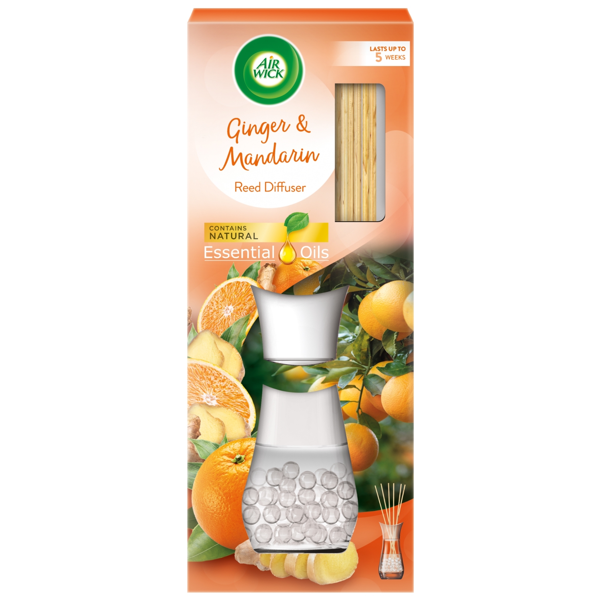 Picture of AIRWICK REED DIFFUSER - GINGER & MANDARIN (wsl)