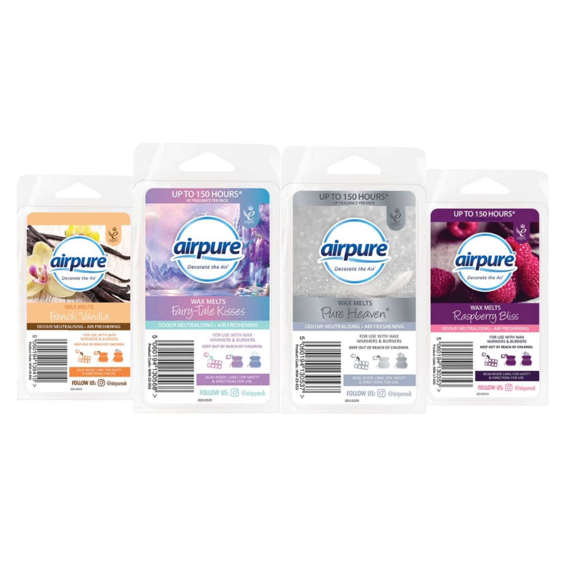 Picture of AIRPURE WAX MELTS - ASSORTMENT 30 (68g + 25%)