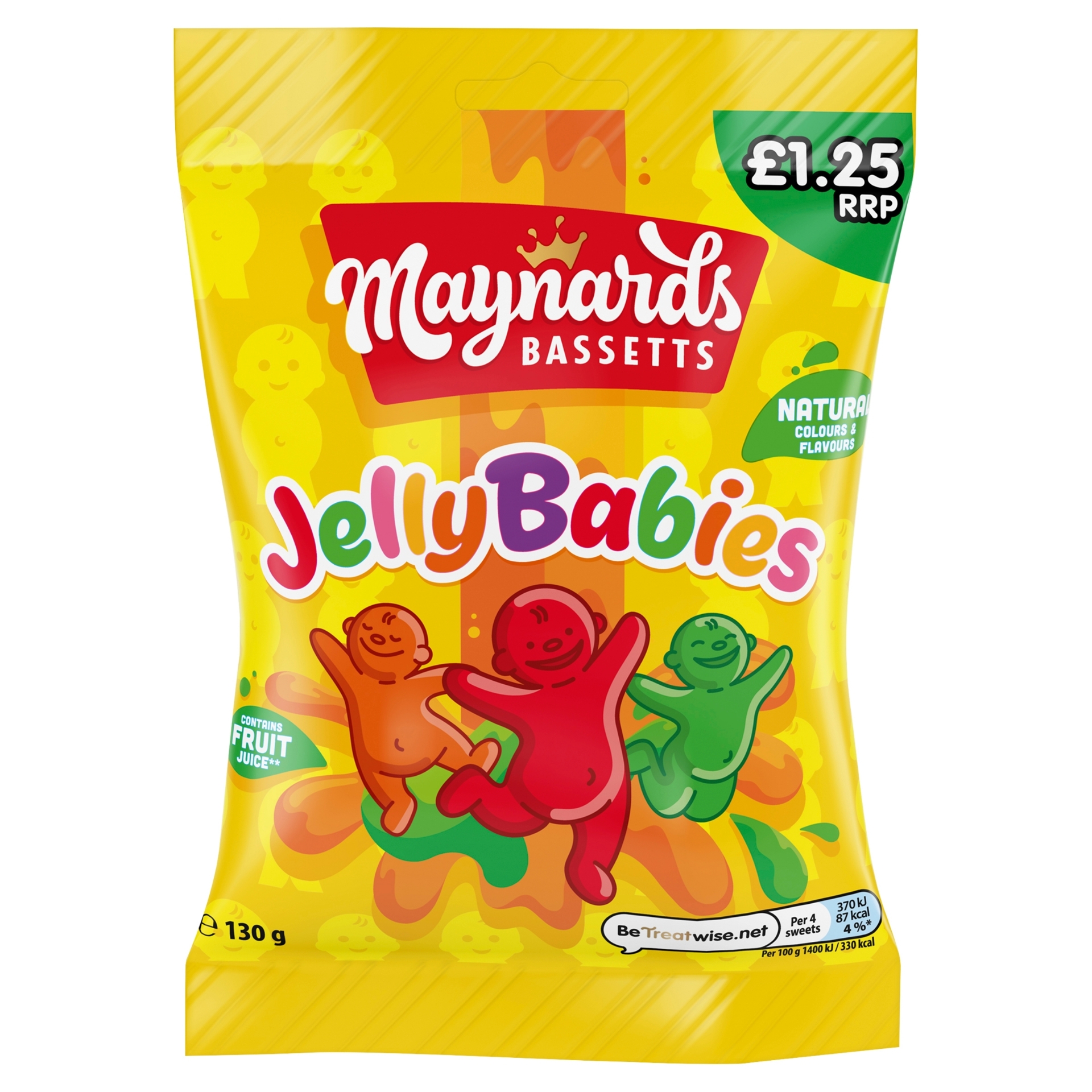Picture of MAYNARDS - JELLY BABIES pm1.25 sweets  