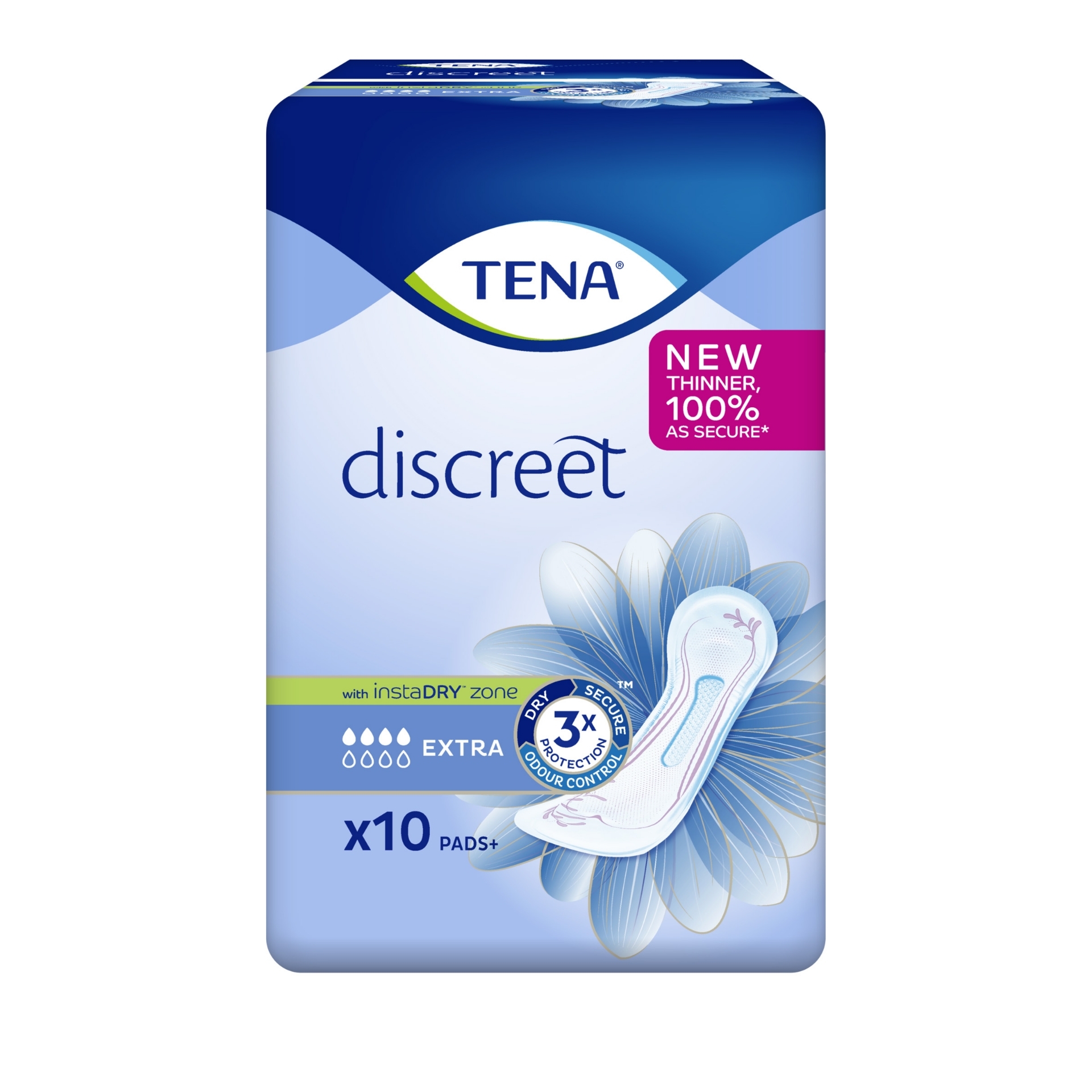 Picture of TENA DISCREET - INCONTINENCE  EXTRA PADS 