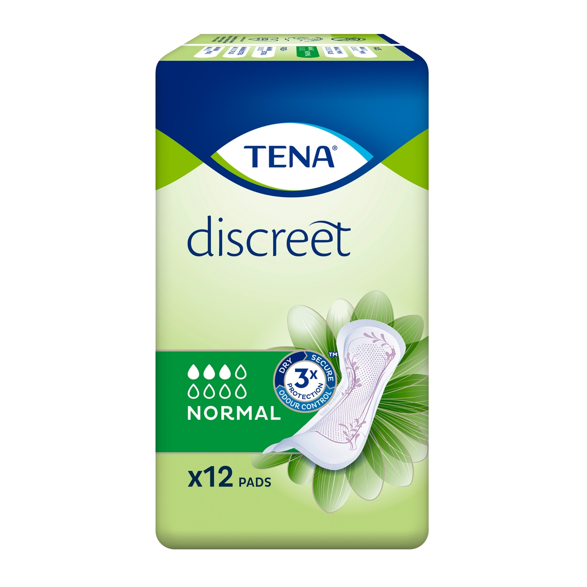 Picture of TENA DISCREET - INCONTINENCE NORMAL PADS 