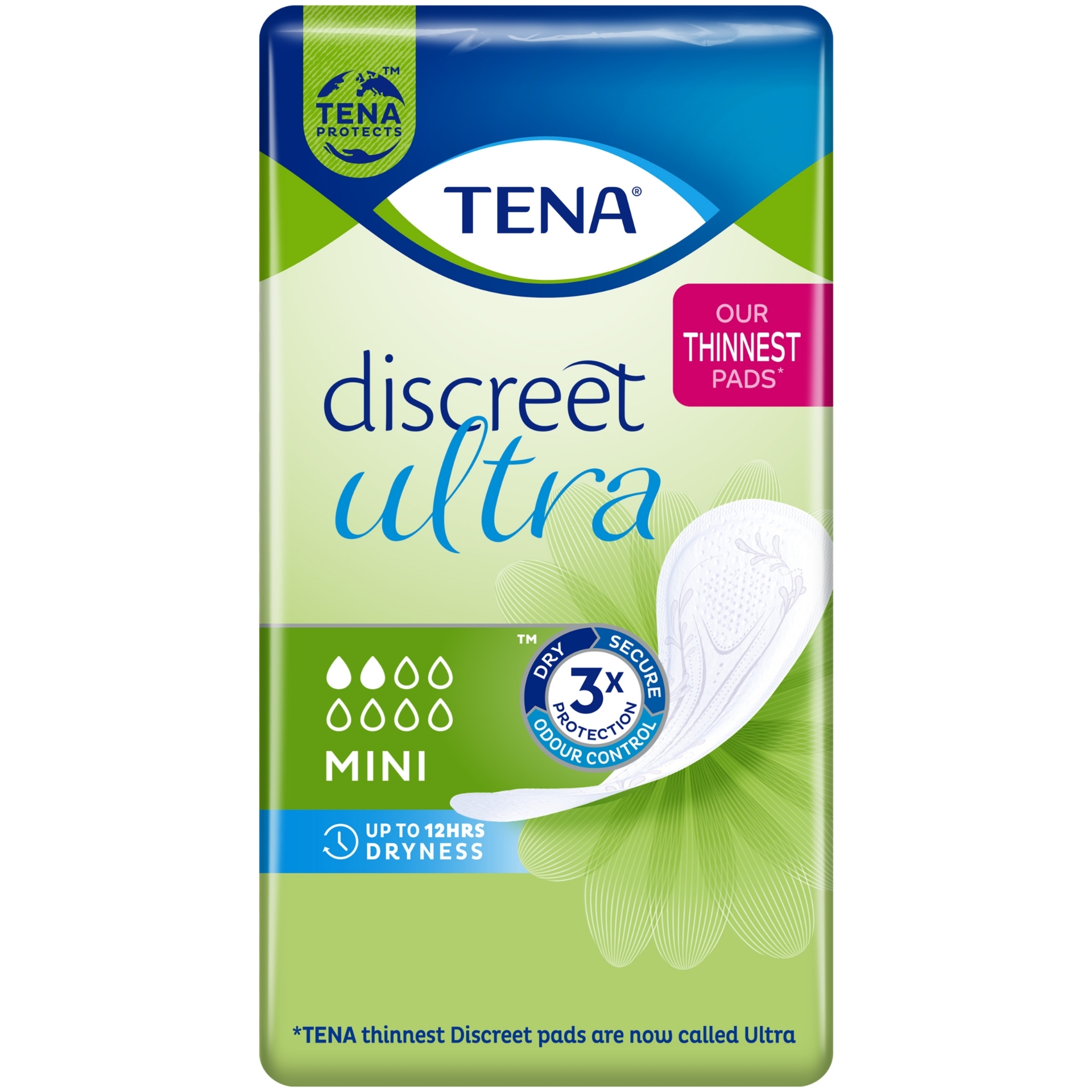 Picture of TENA DISCREET - INCONTINENCE  MINI PADS 