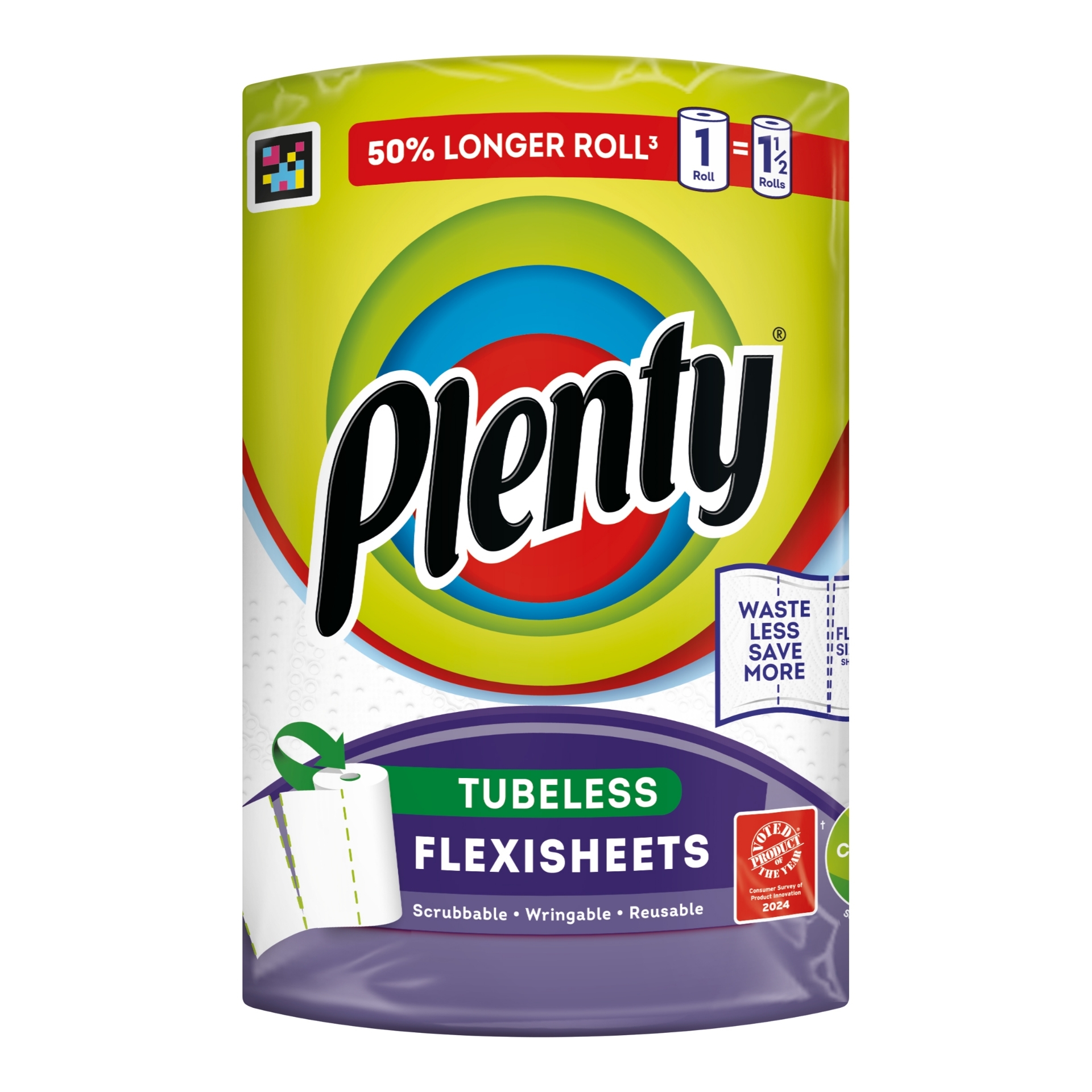 Picture of PLENTY FLEXI-SHEET 50%LNGR TUBELESS KITCHEN TOWEL
