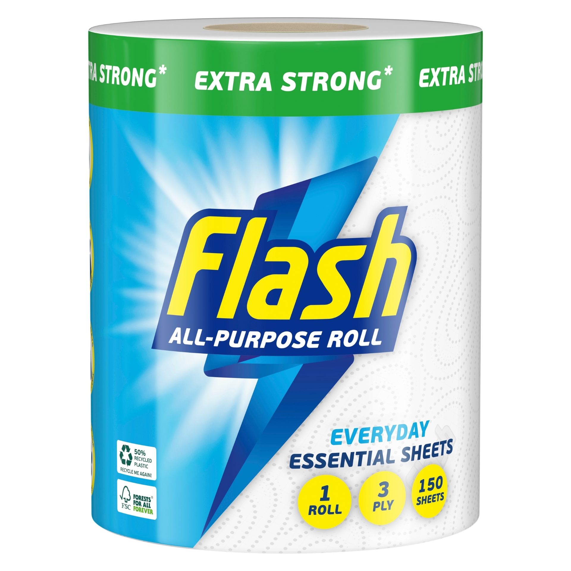 Picture of FLASH ALL PURPOSE EVERYDAY TOWEL 3Ply 150sht
