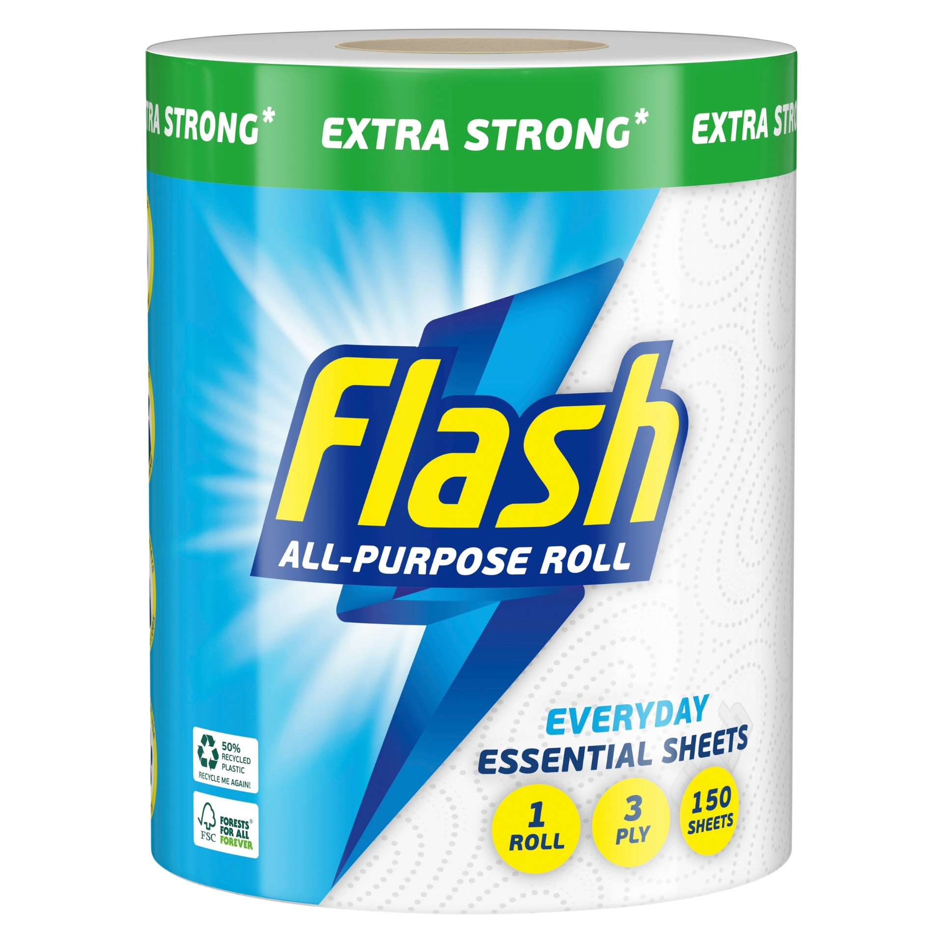 Picture of FLASH ALL PURPOSE EVERYDAY TOWEL 3Ply 150sht^