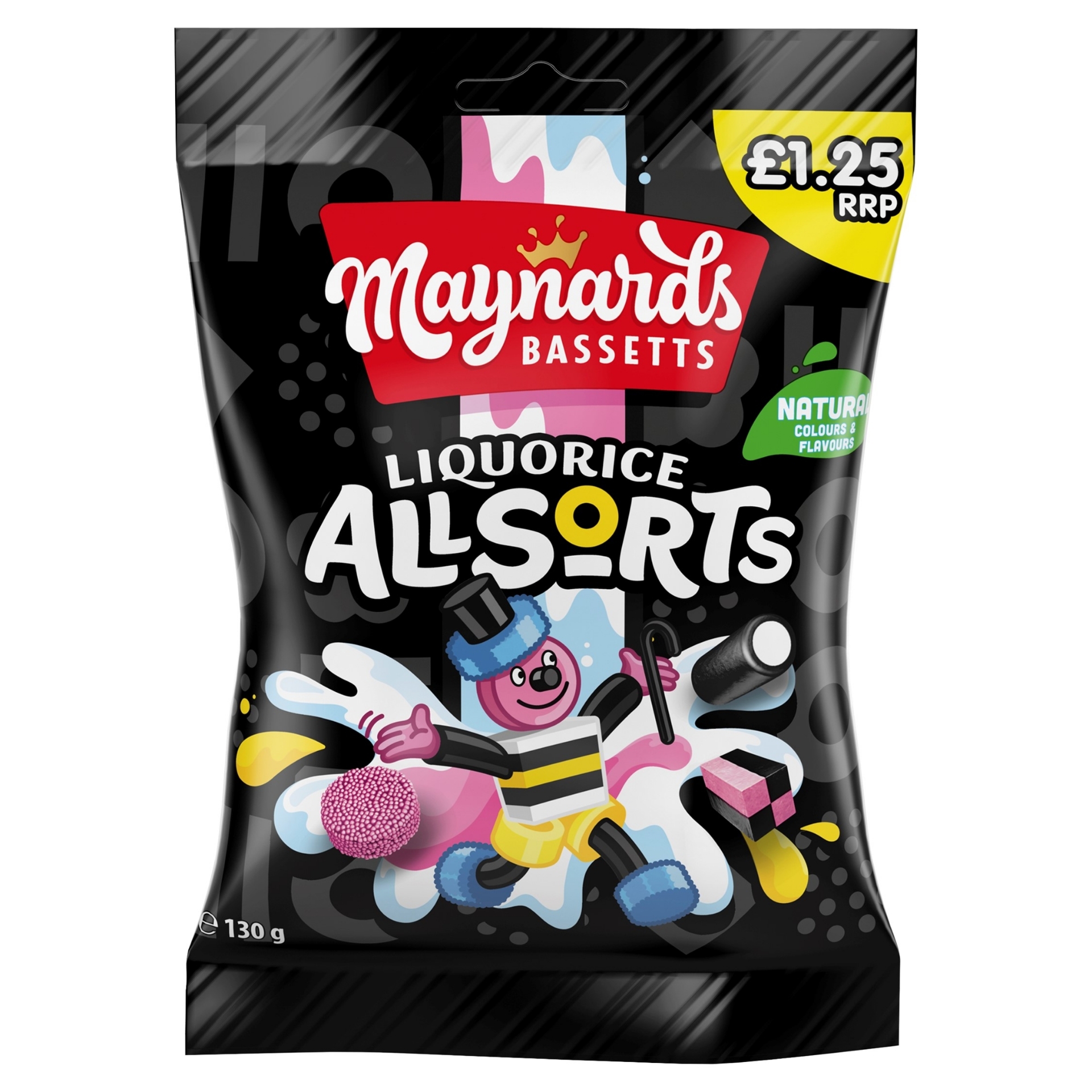 Picture of MAYNARDS - LIQUORICE ALLSORT'S PM1.25 SWEETS 