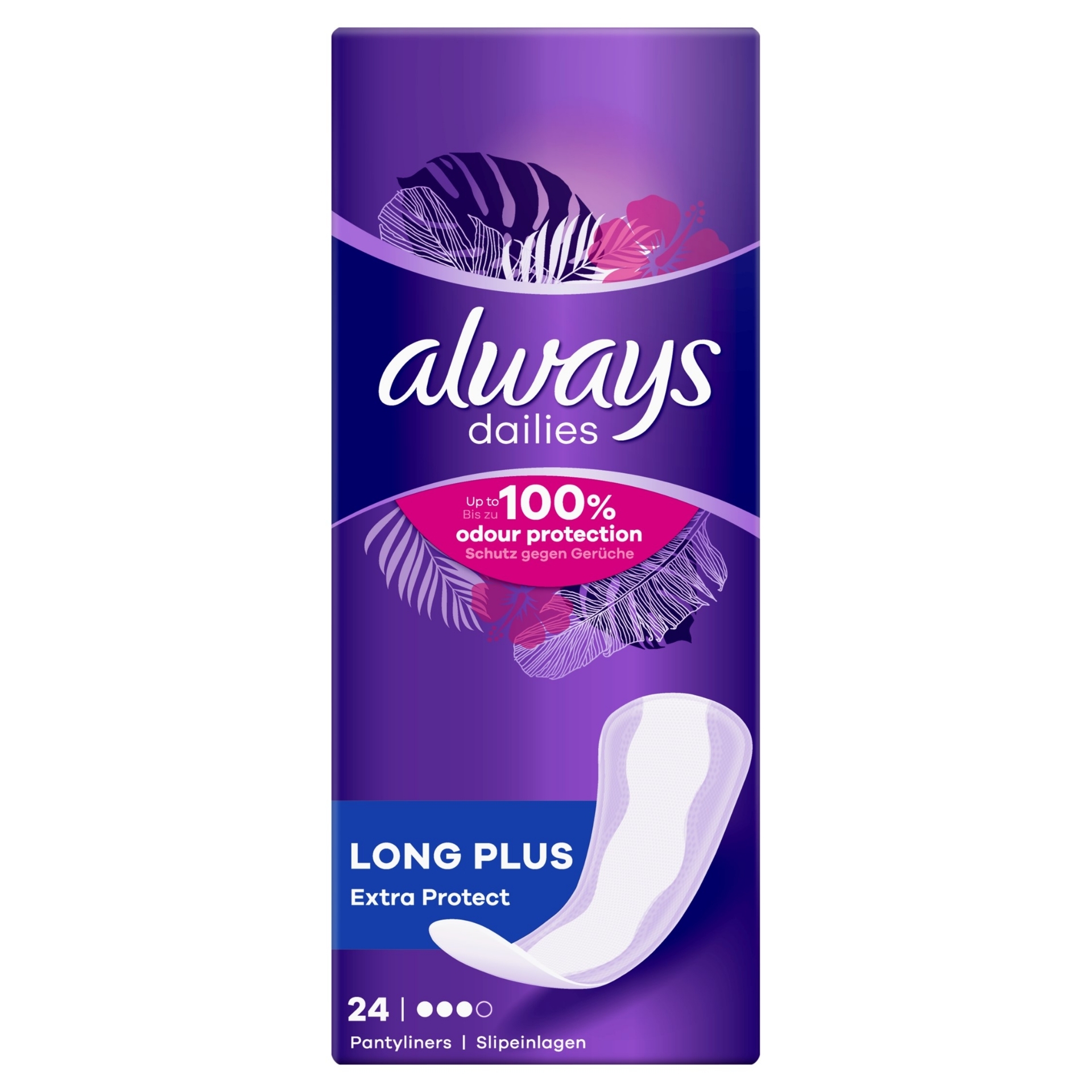 Picture of ALWAYS DAILY EXTRA PROTECT LONG PLUS CO:DE (wsl)