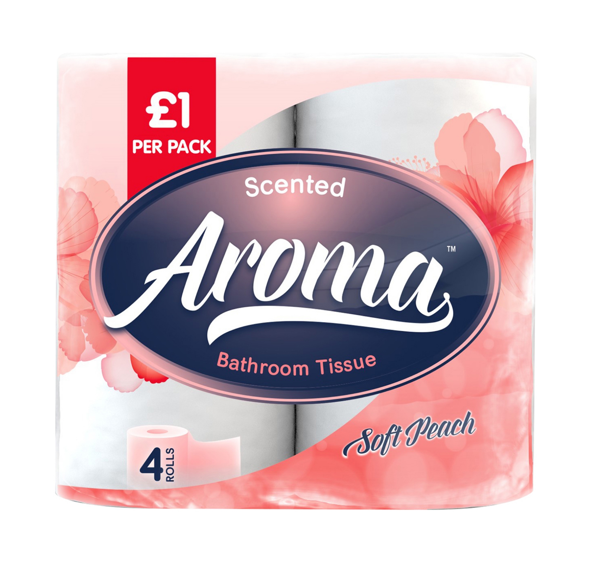 Picture of AROMA TOILET ROLL FRAGRANCED - PEACH pm1 (c)