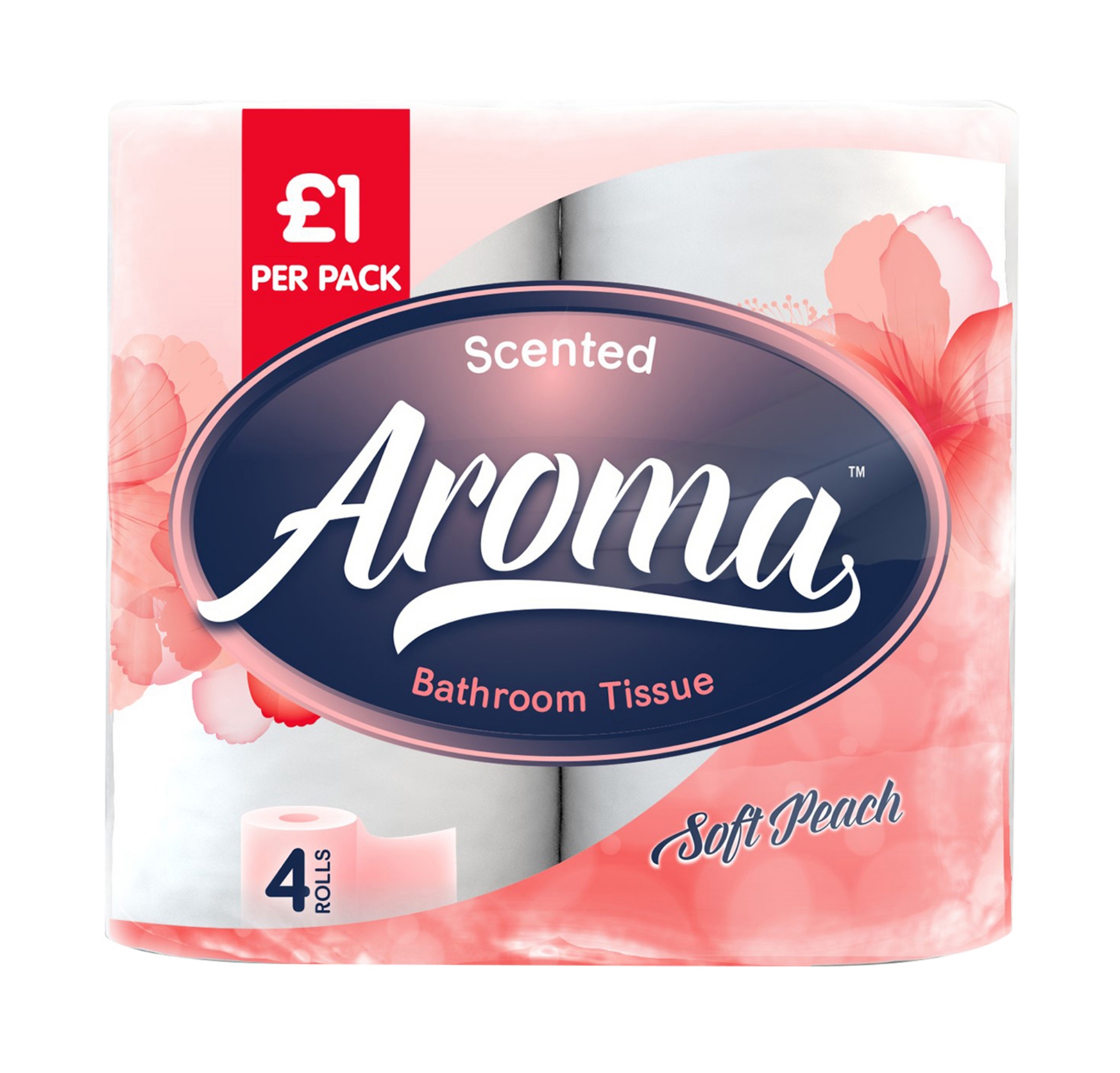 Picture of AROMA TOILET ROLL FRAGRANCED - PEACH pm1 