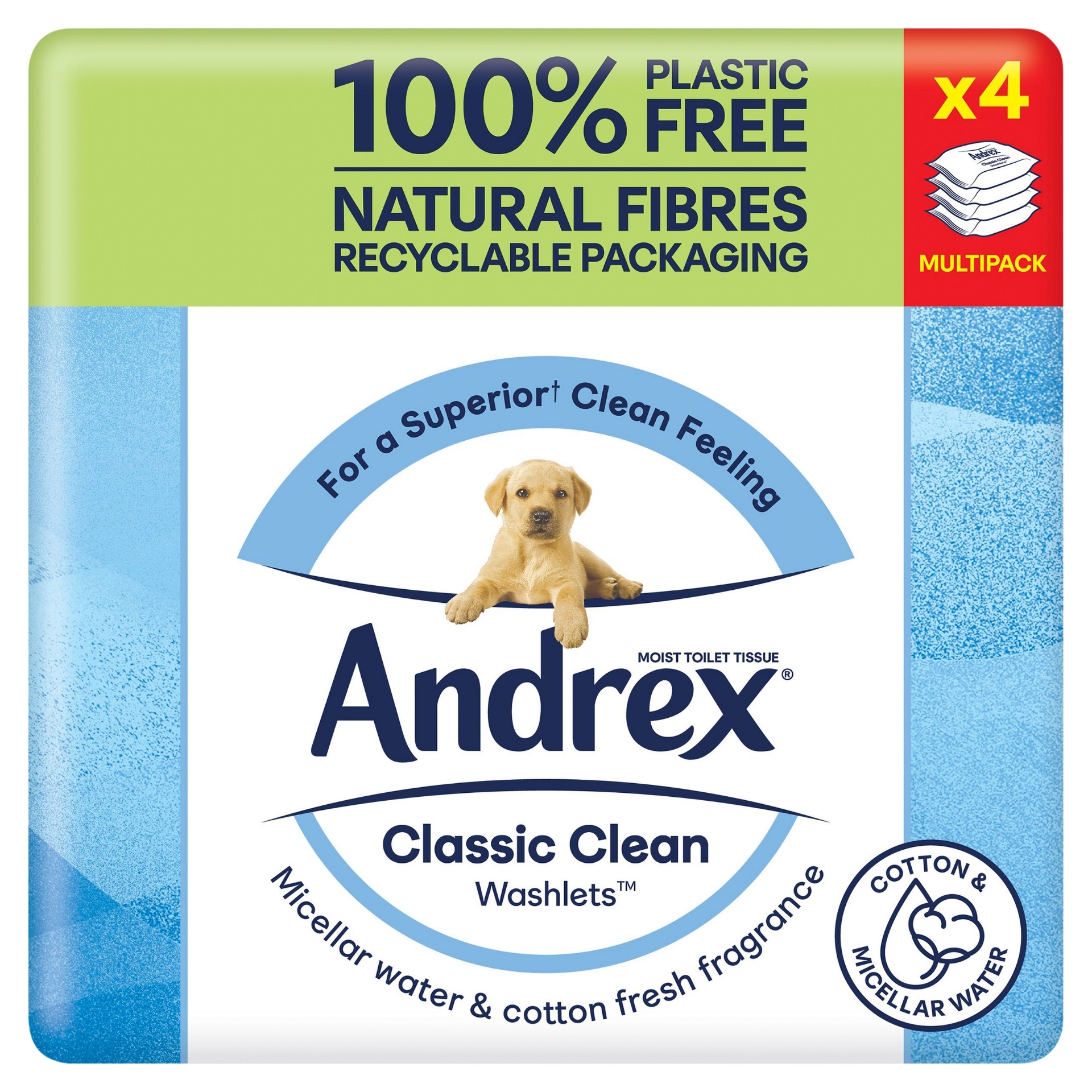 Picture of ANDREX WASHLETS - CLASSIC CLEAN *MULTIPACK* FSC