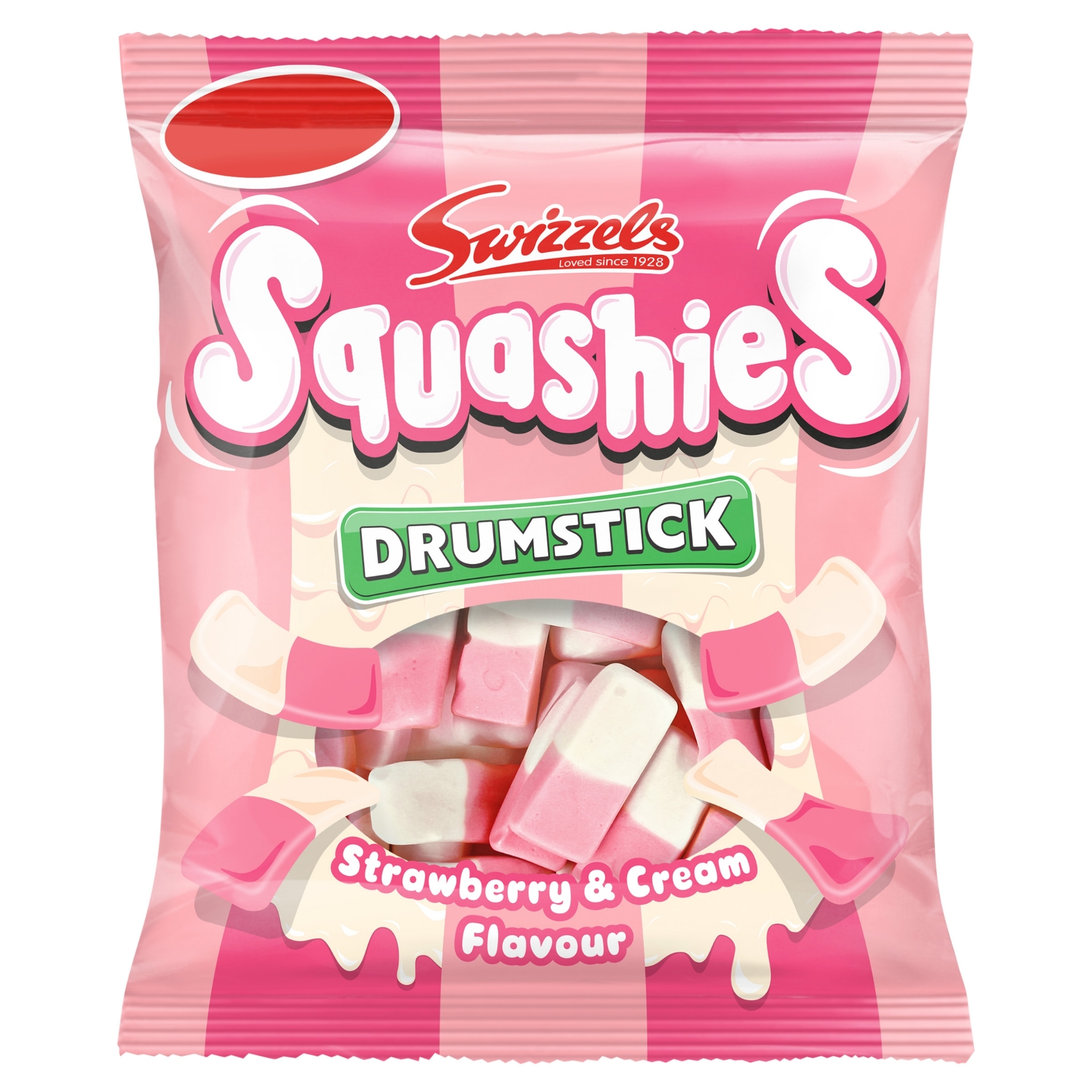 Picture of SWIZZELS SQUASHIES - STRAWBERRY & CREAM pm1.15