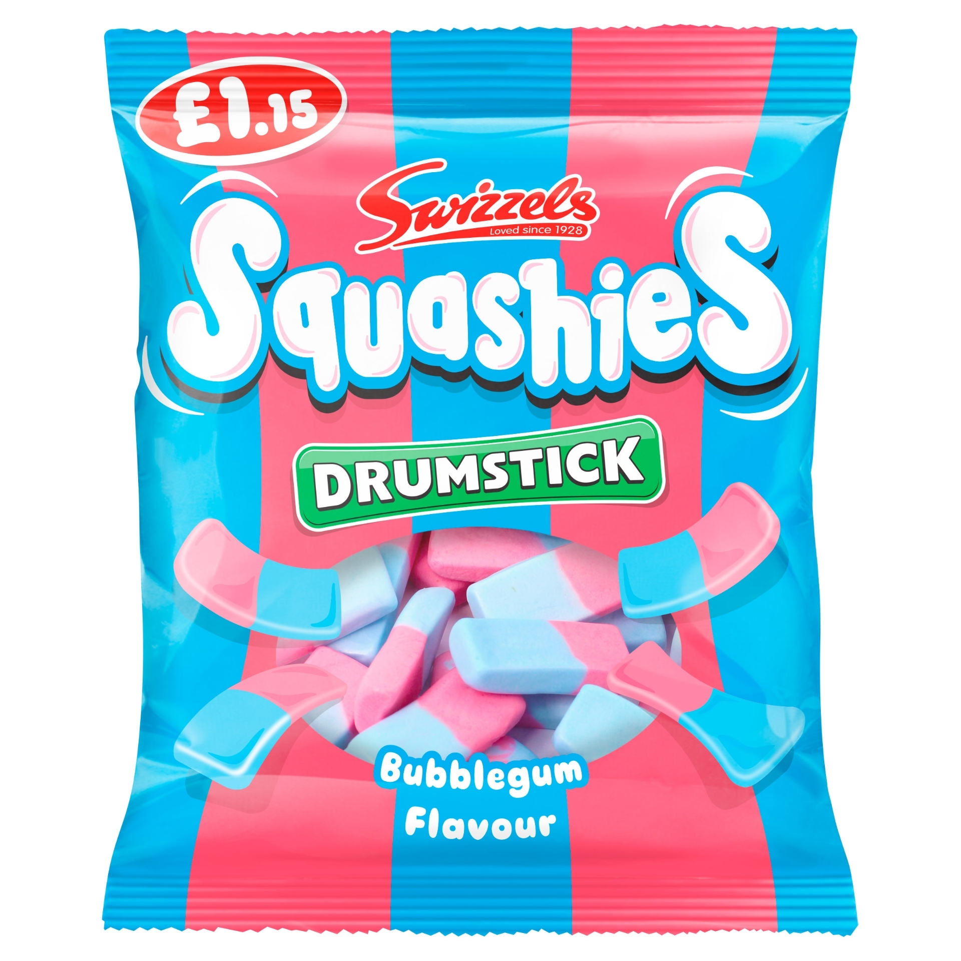 Picture of SWIZZELS SQUASHIES BUBBLEGUM pm1.15