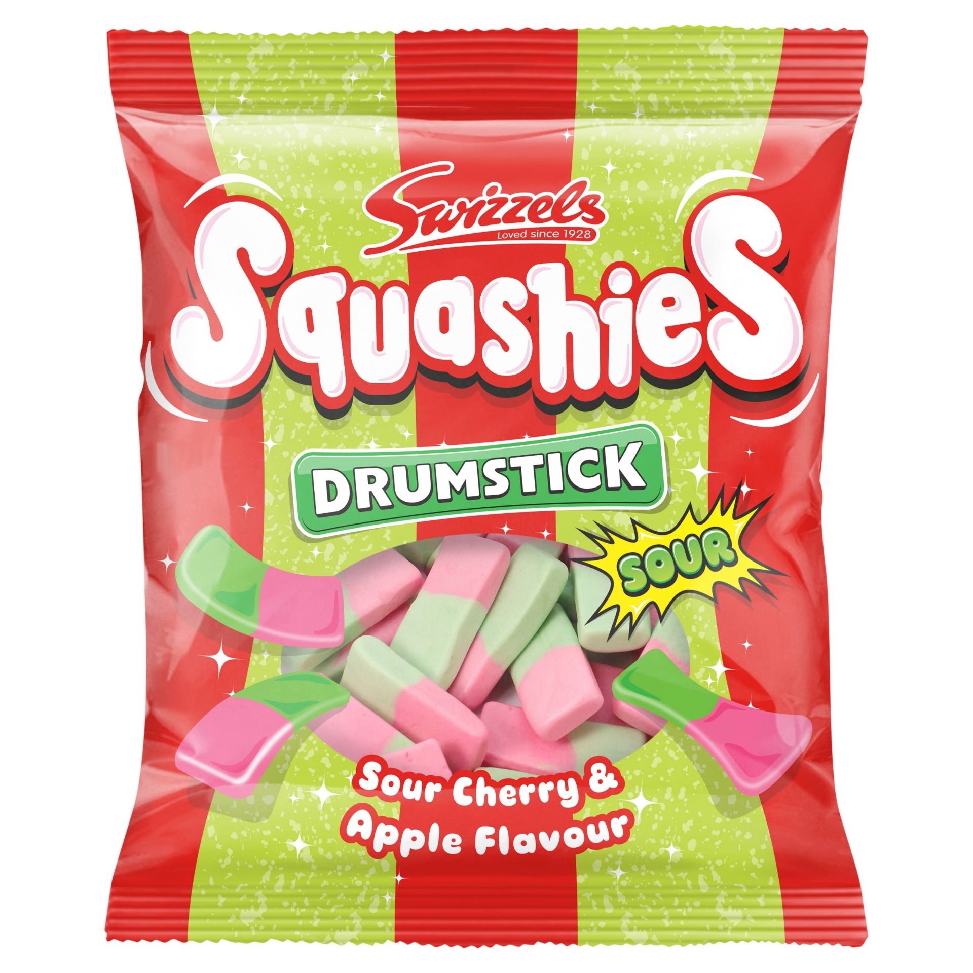 Picture of SWIZZELS SQUASHIES SOUR CHERRY & APPLE