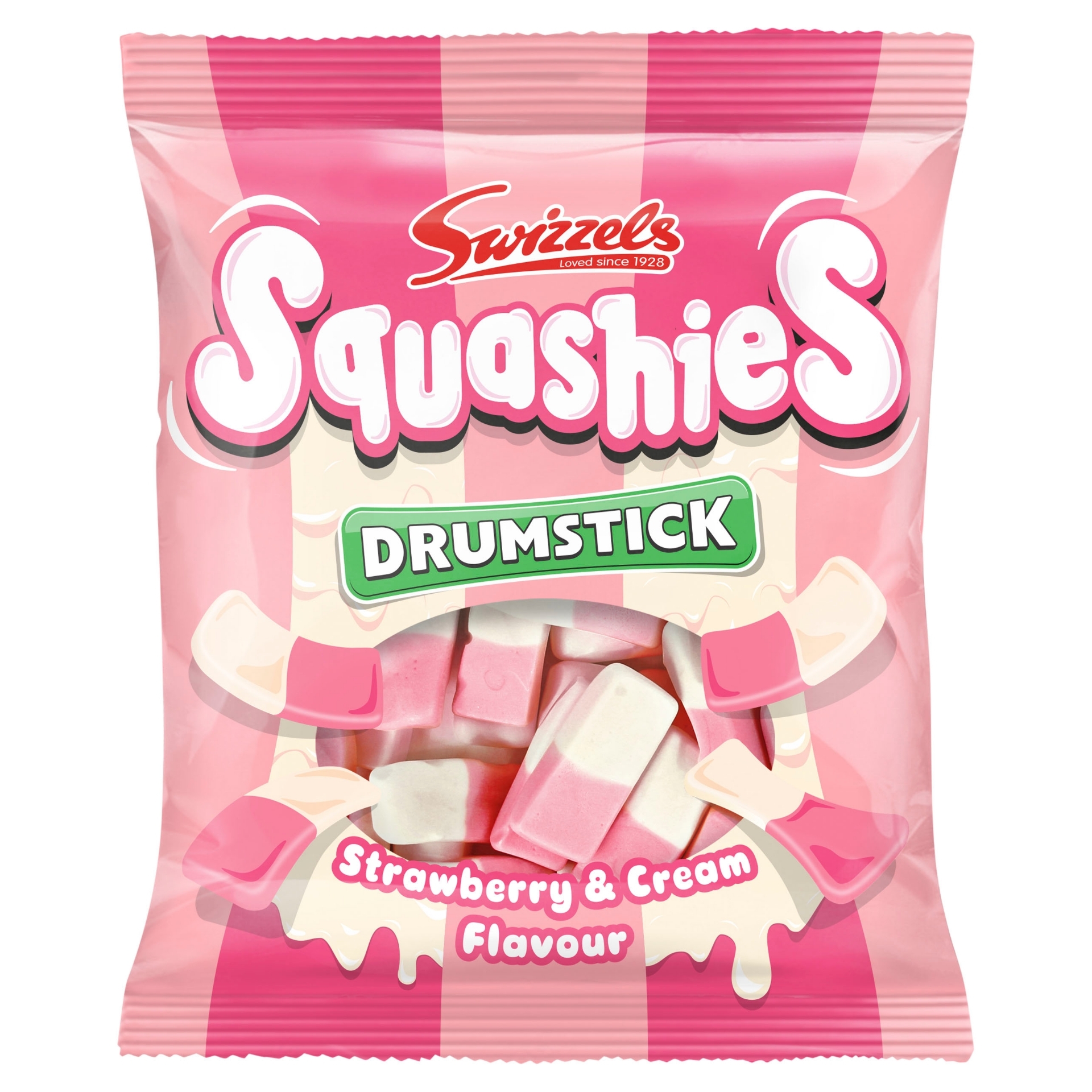 Picture of SWIZZELS SQUASHIES STRAWBERRY & CREAM