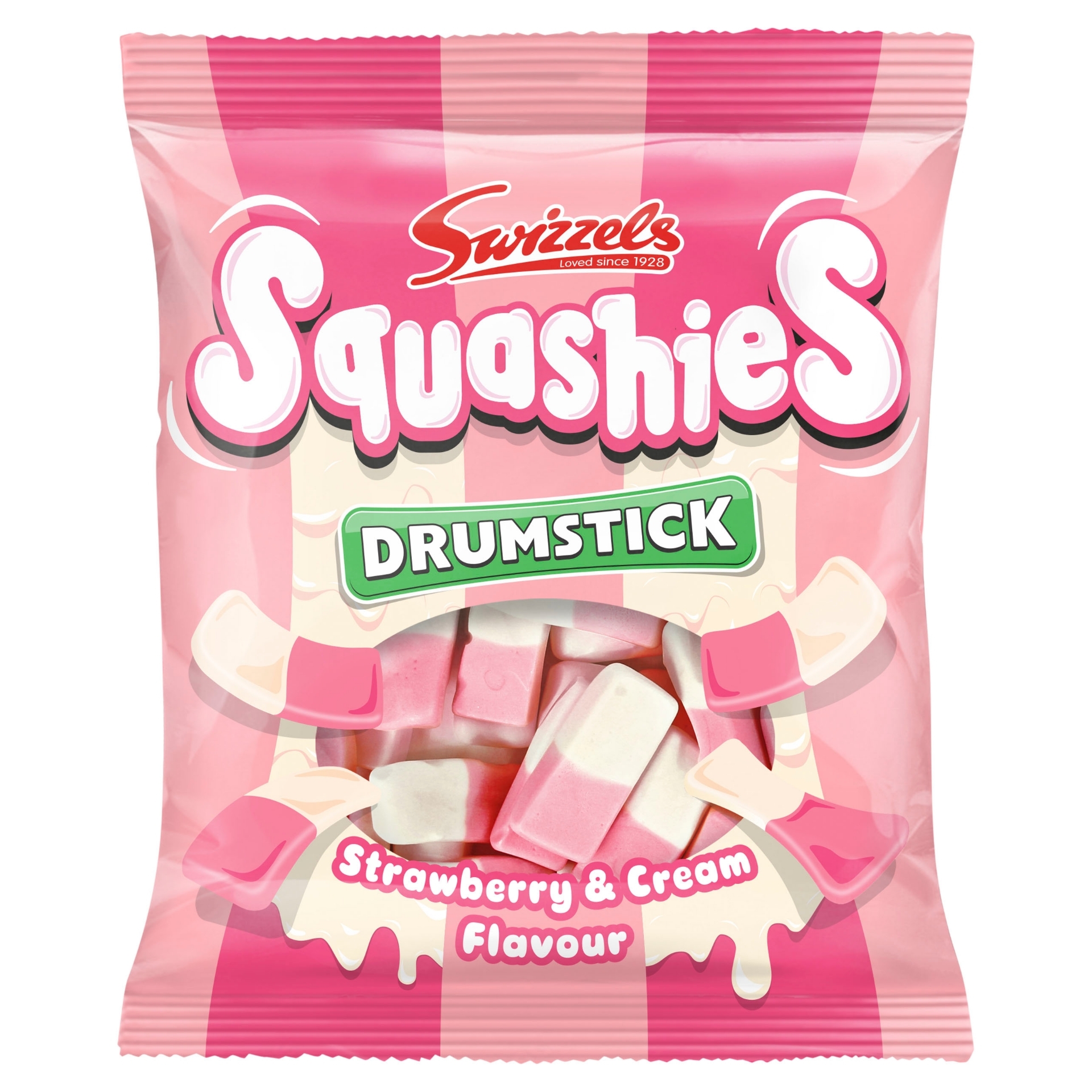 Picture of SWIZZELS SQUASHIES - STRAWBERRY & CREAM