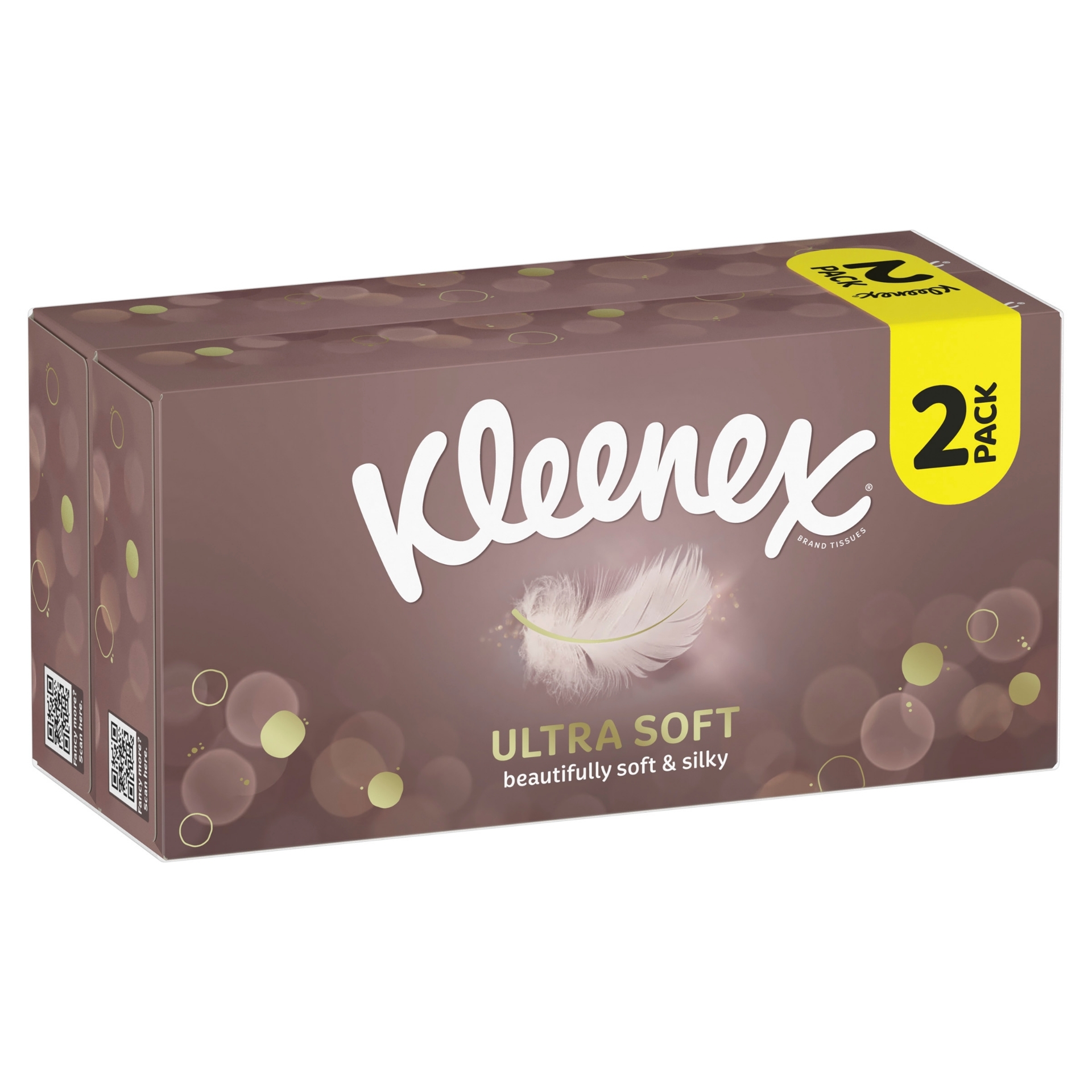 Picture of KLEENEX ULT-SOFT TISSUES 3ply 2x64 wsl FSC