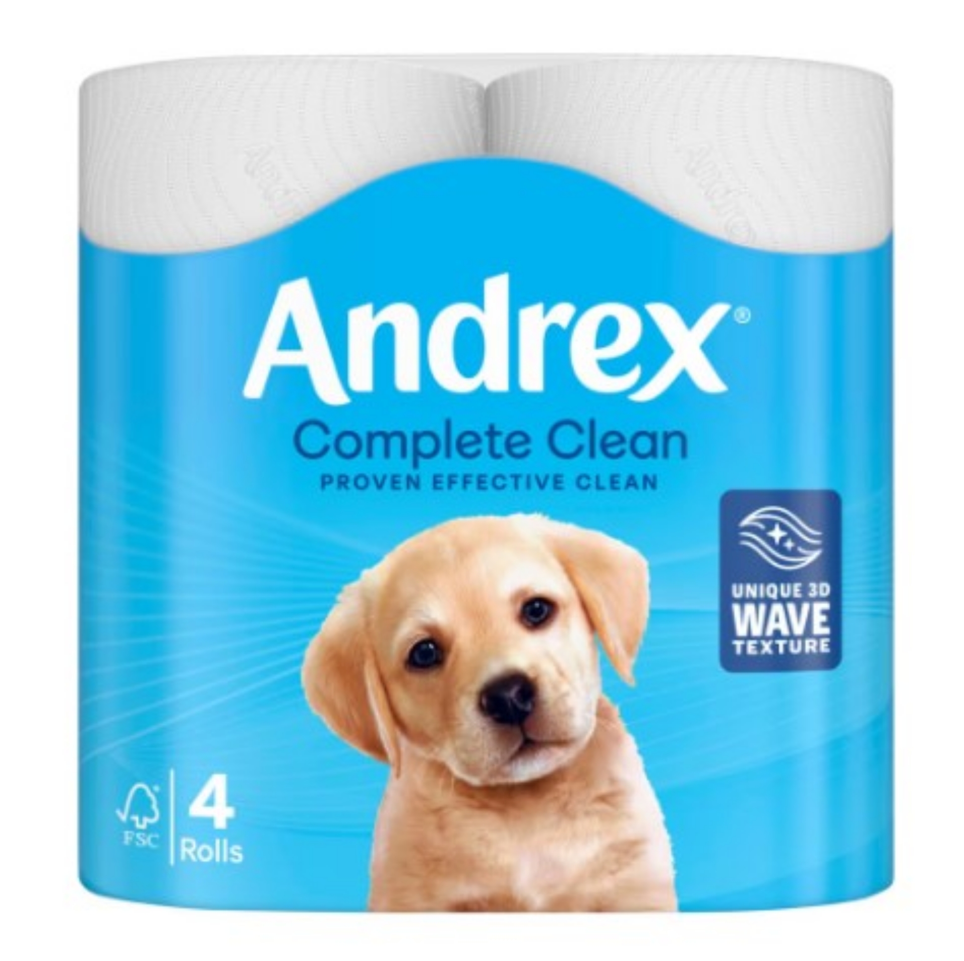 Picture of ANDREX TOILET ROLL COMP CLEAN 2Ply 190Shts (P) FSC