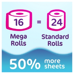 Picture of CUSHELLE ORIGINAL TOILET ROLL (16r=24r) 270sht(P)^