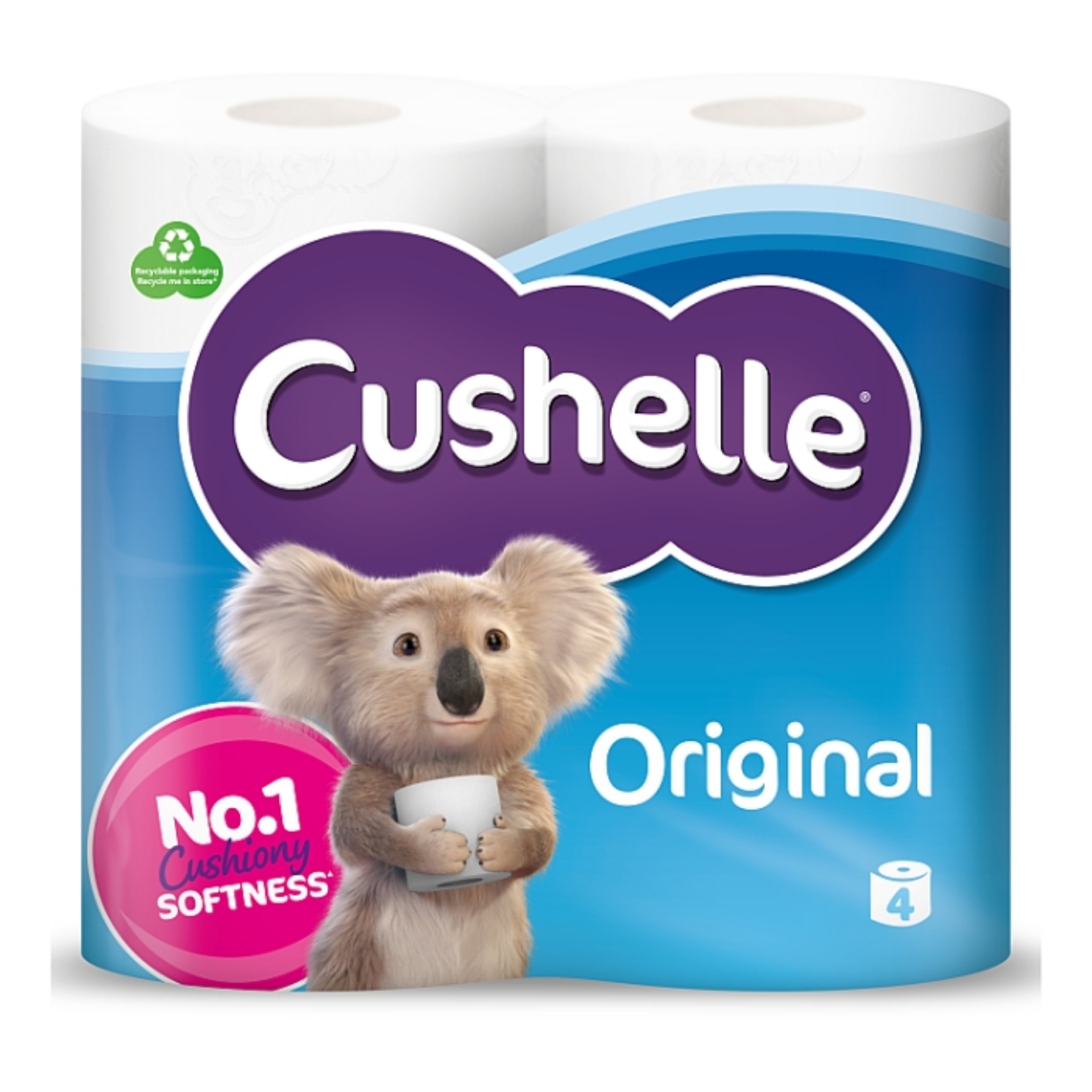 Picture of CUSHELLE ORIGINAL TOILET ROLL 180sht FSC