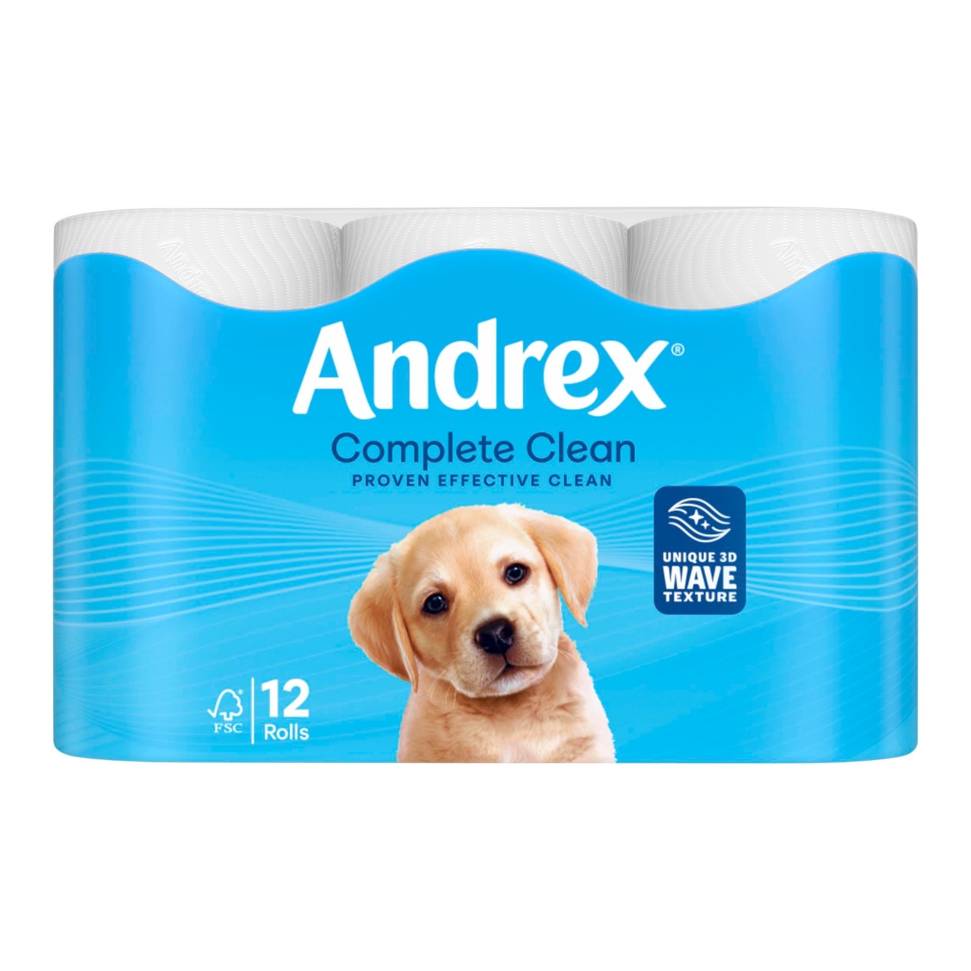 Picture of ANDREX TOILET ROLL COMP CLEAN 2Ply 190Shts FSC