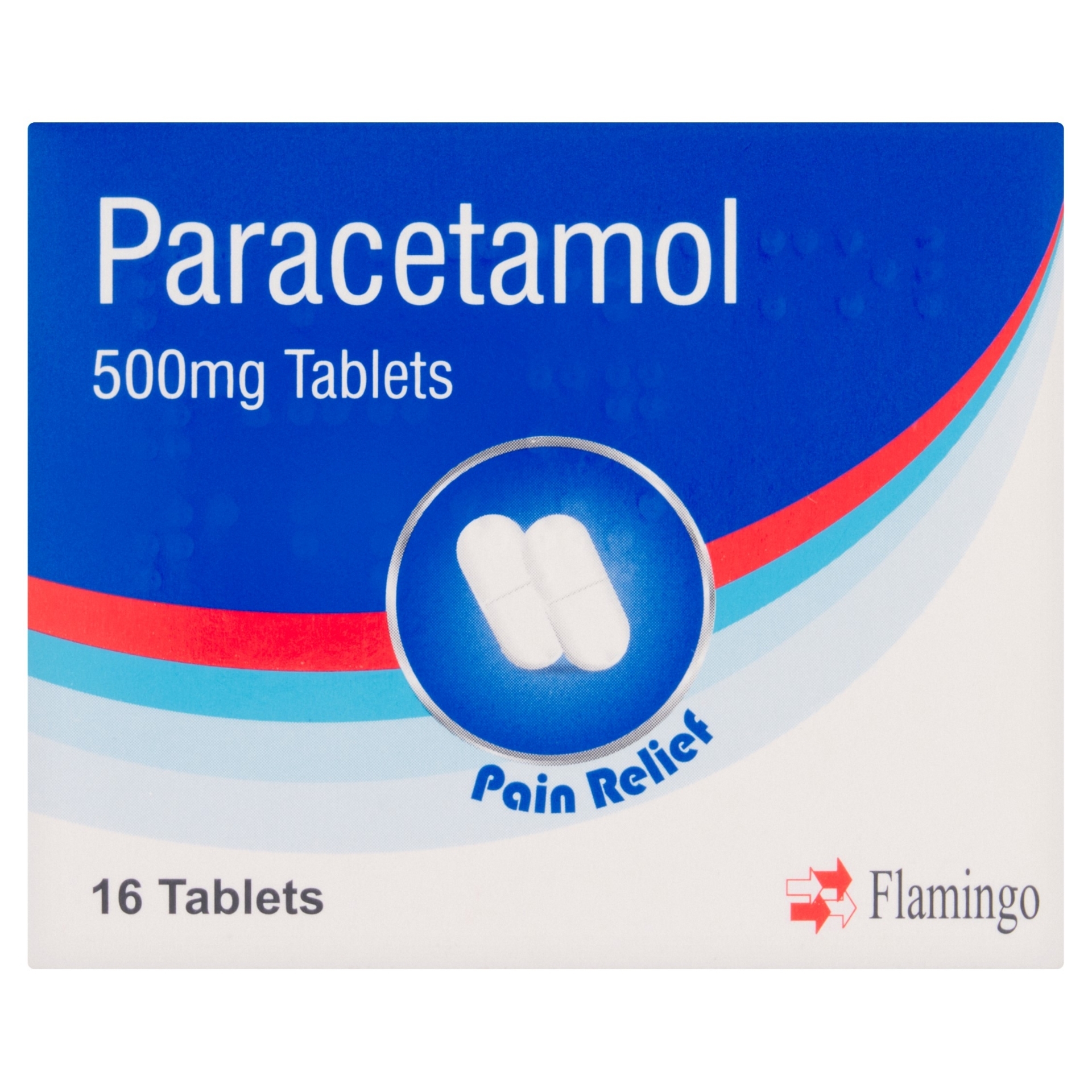 Picture of FLAMINGO PARACETAMOL CAPLETS/TABS 500mg