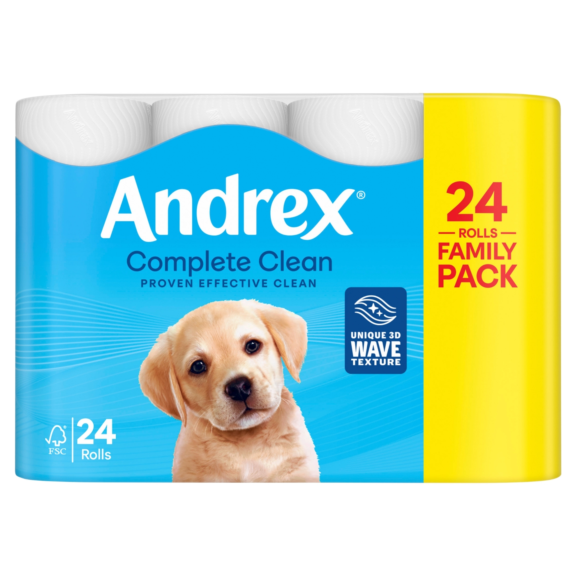 Picture of ANDREX TOILET ROLL COMP CLEAN 2Ply 190Shts FSC