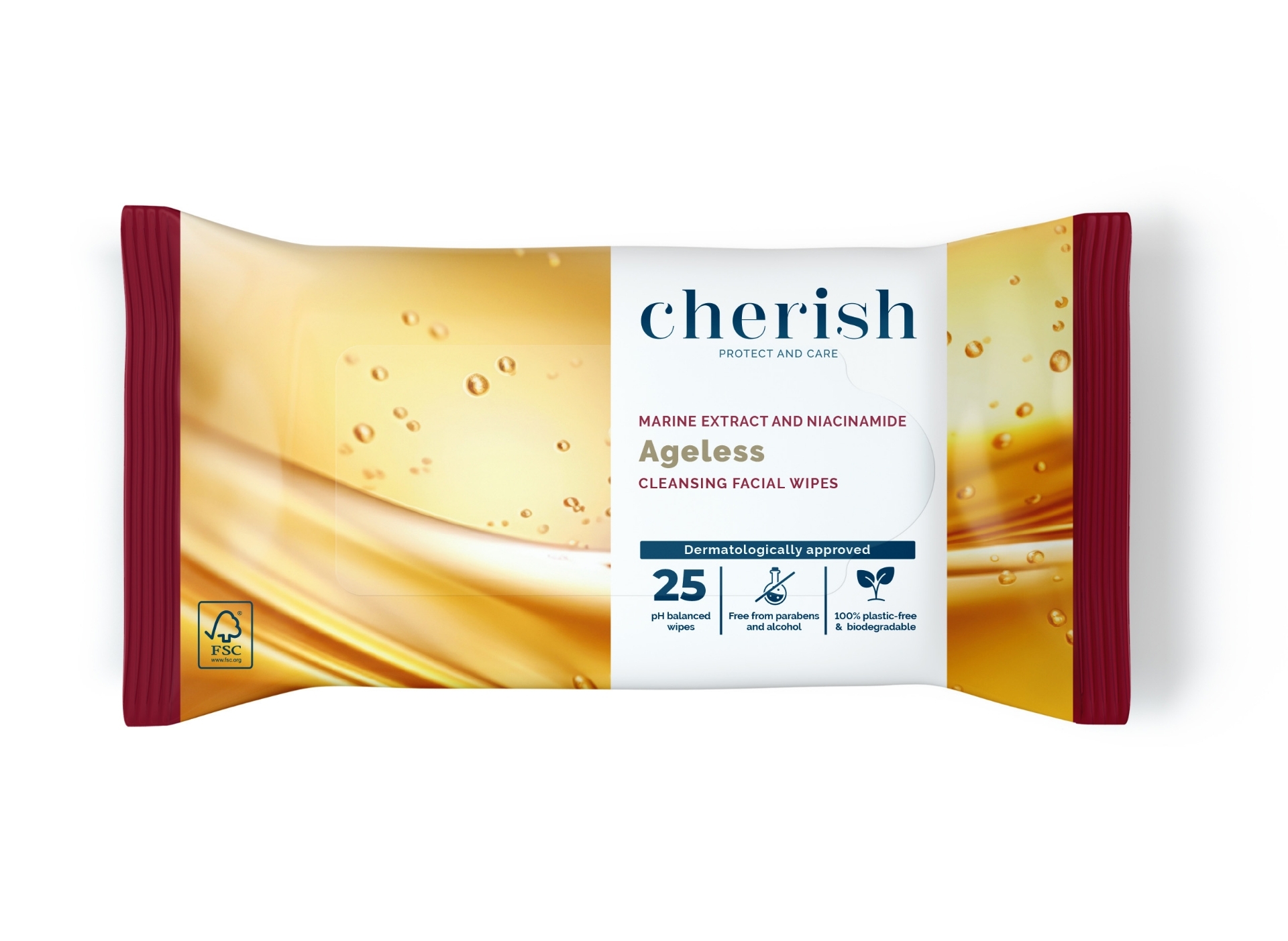 Picture of CHERISH AGELESS CLEANSING WIPES FSC (CHAGE)