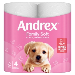 Picture of ANDREX TOILET ROLL - FAM SOFT 2Ply 170Shts FSC