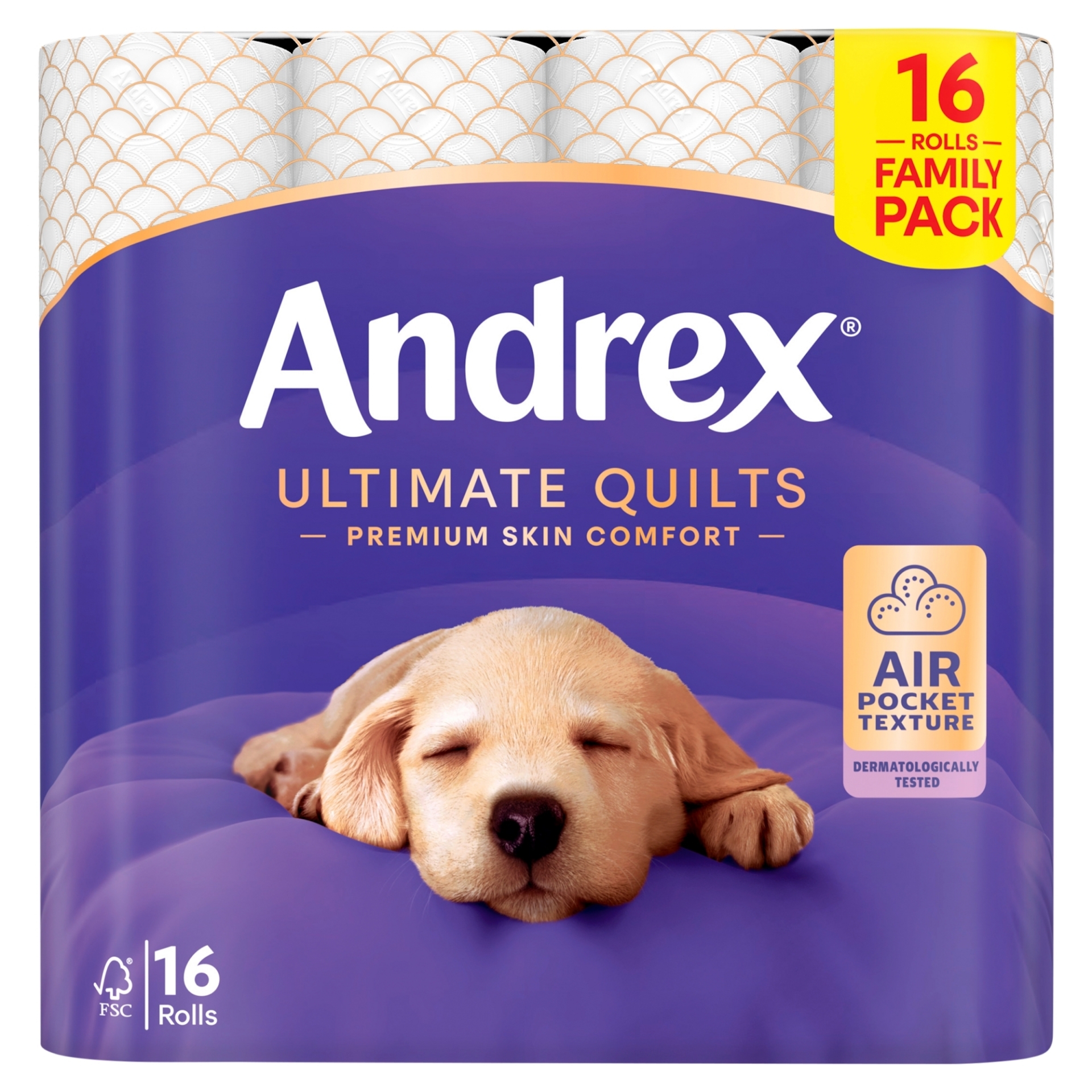 Picture of ANDREX TOILET ROLL ULT QUILTS 3Ply 155Shts FSC