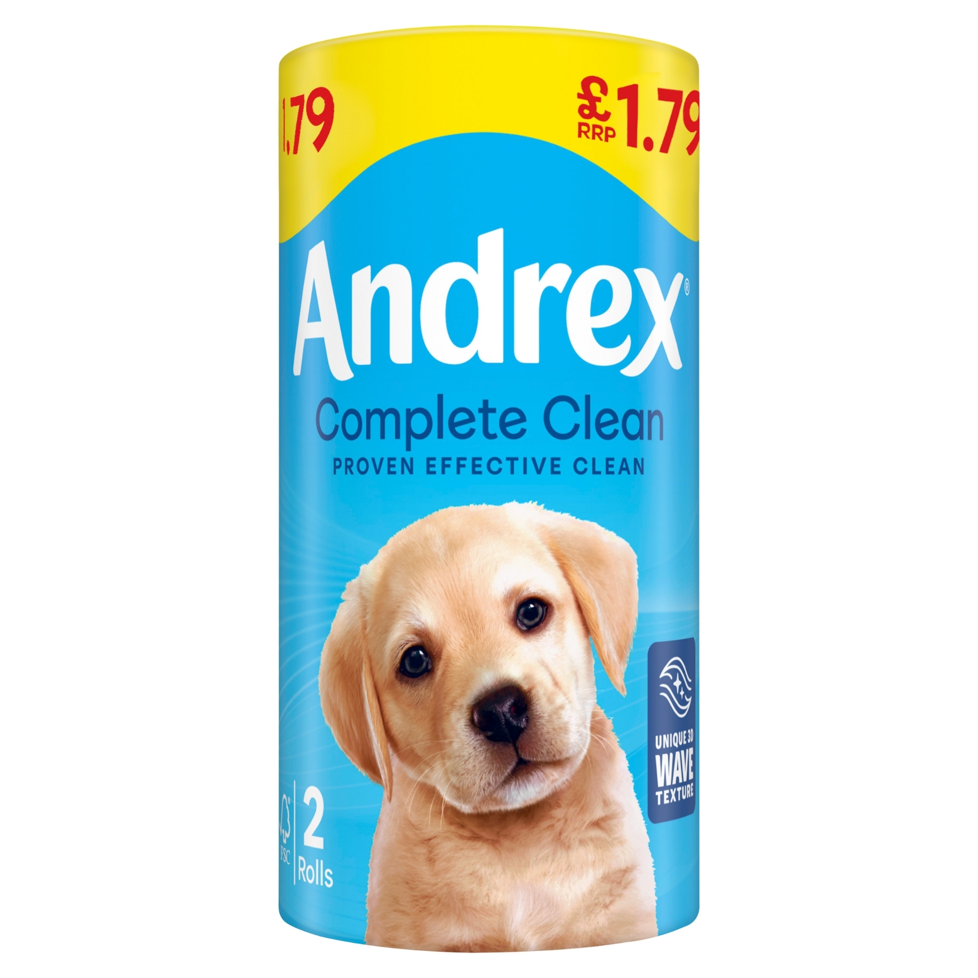 Picture of ANDREX TOILET ROLL COMP CLEAN pm1.79 190Shts FSC
