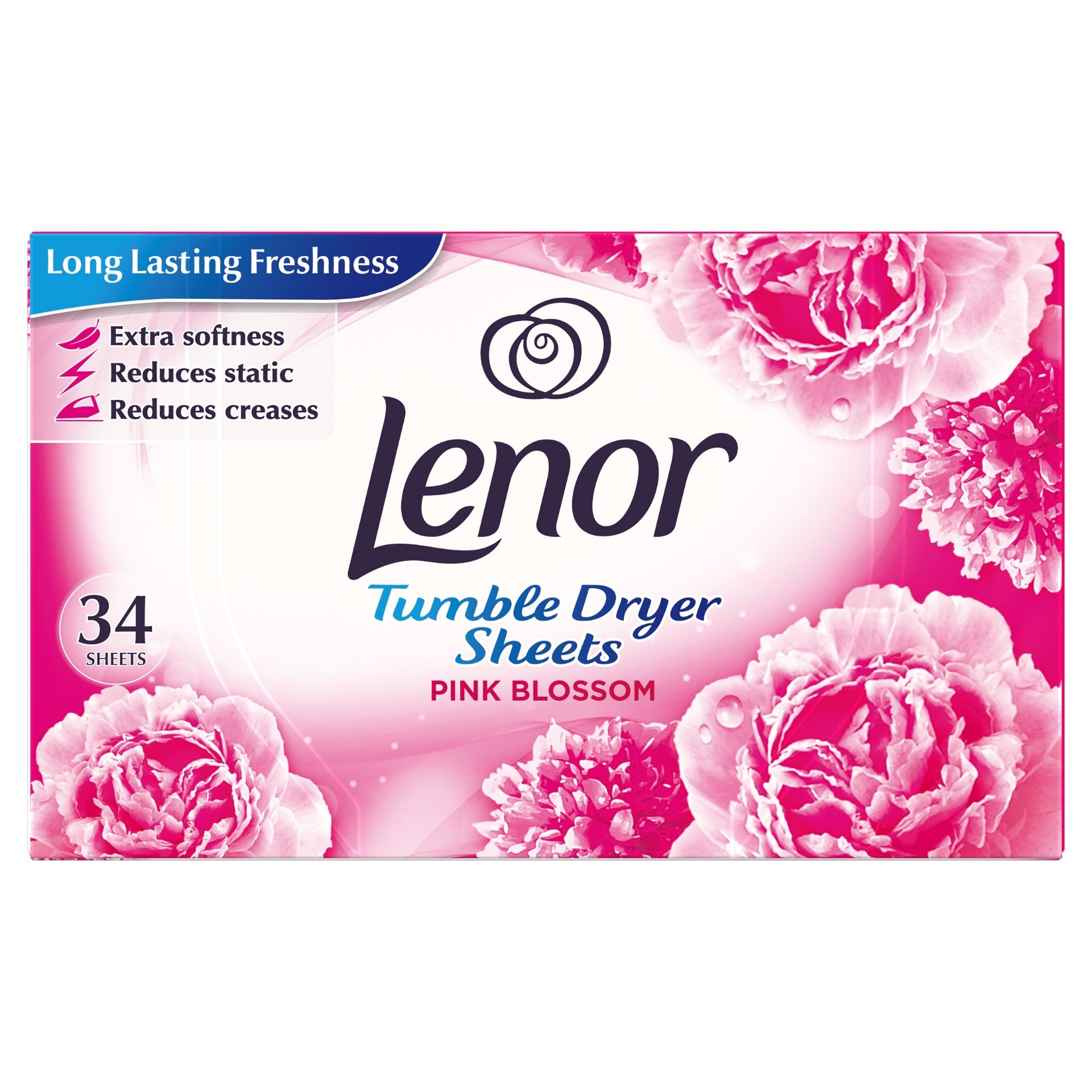 Picture of LENOR TUMBLE DRYER SHEETS - PINK BLOSSOM CO:US