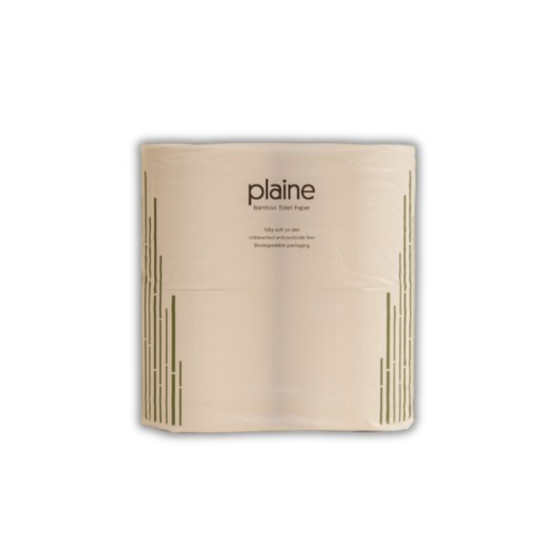 Picture of PLAINE BAMBOO 3PLY TOILET ROLL UNBLEACHED*singles*
