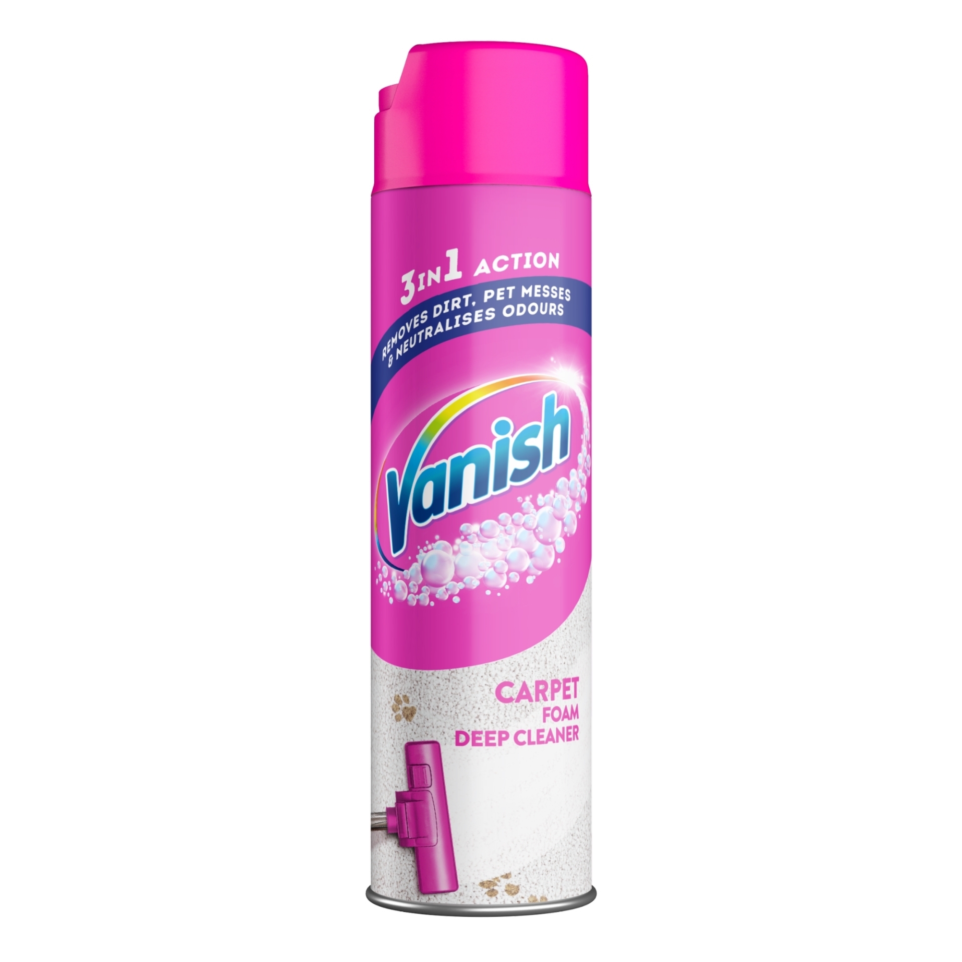 Picture of VANISH 3IN1 ACTION CARPET FOAM DEEP CLEANER 