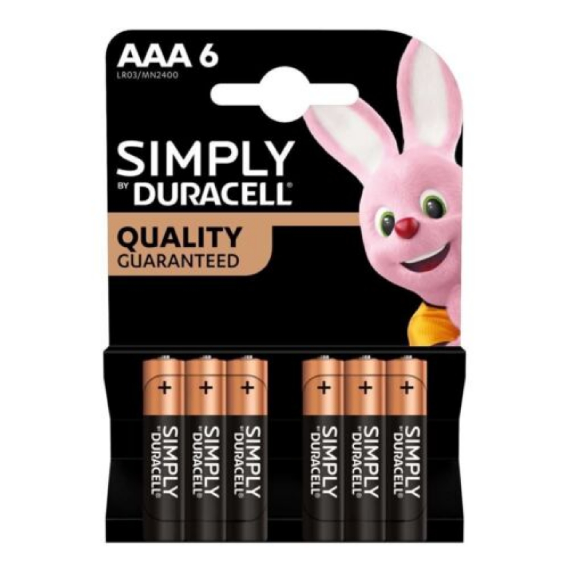 Picture of DURACELL SIMPLY - AAA BATTERIES CO:BE