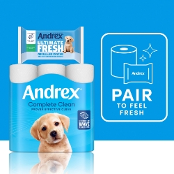 Picture of ANDREX TOILET ROLL COMP CLEAN 2Ply 190Shts (c) FSC