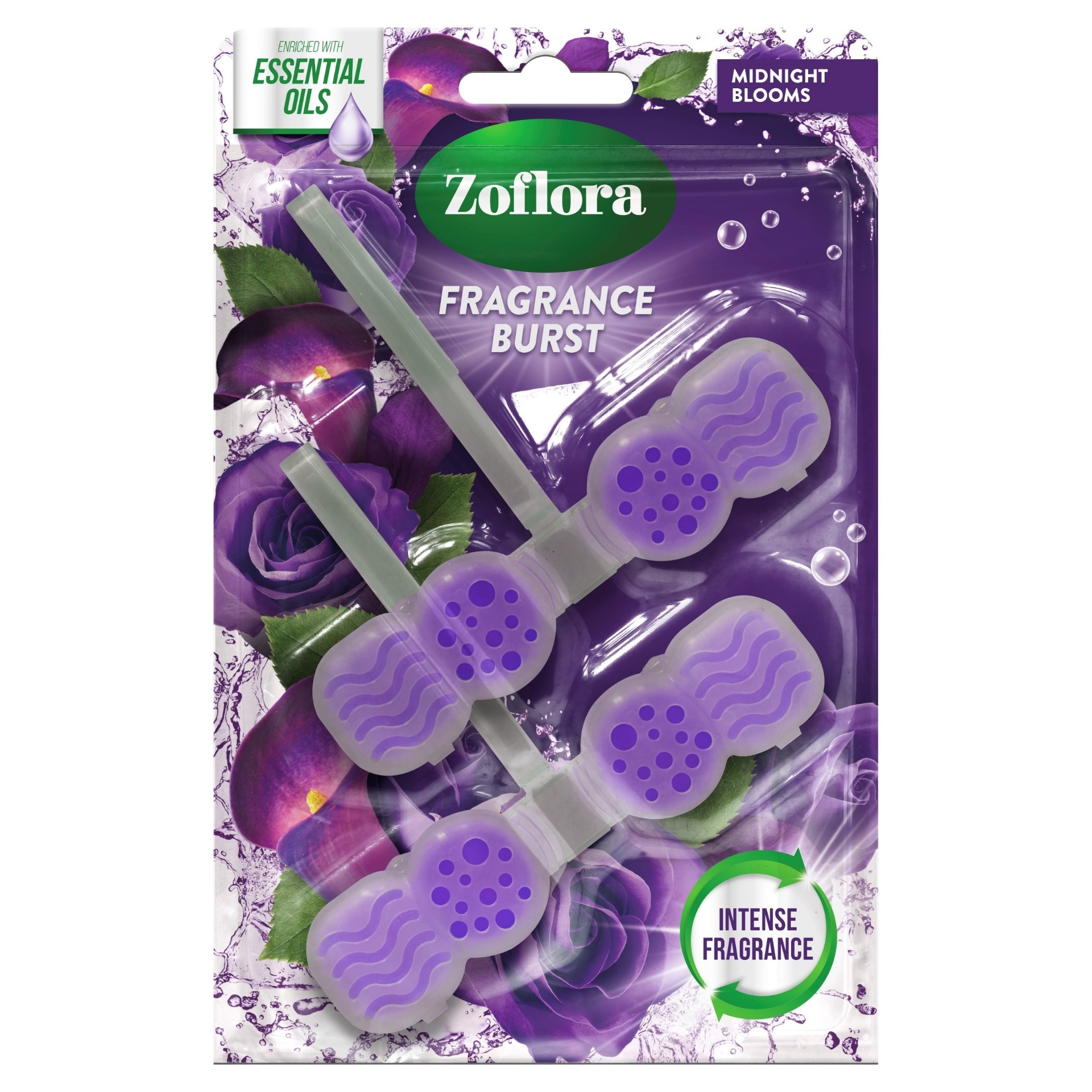 Picture of ZOFLORA RIM BLOCK - MIDNIGHT BLOOM