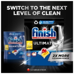 Picture of FINISH DISHWASHER TABS - QUANTUM LEMON CO:PL 
