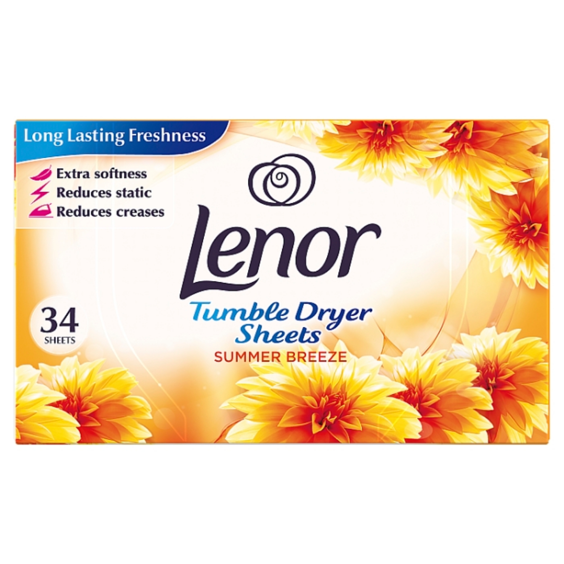 Picture of LENOR TUMBLE DRYER SHEETS - SUMMER BREEZE CO:US