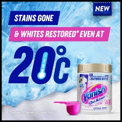 Picture of VANISH GOLD OXI ACTION POWDER CRYSTAL WHITE CO:PL