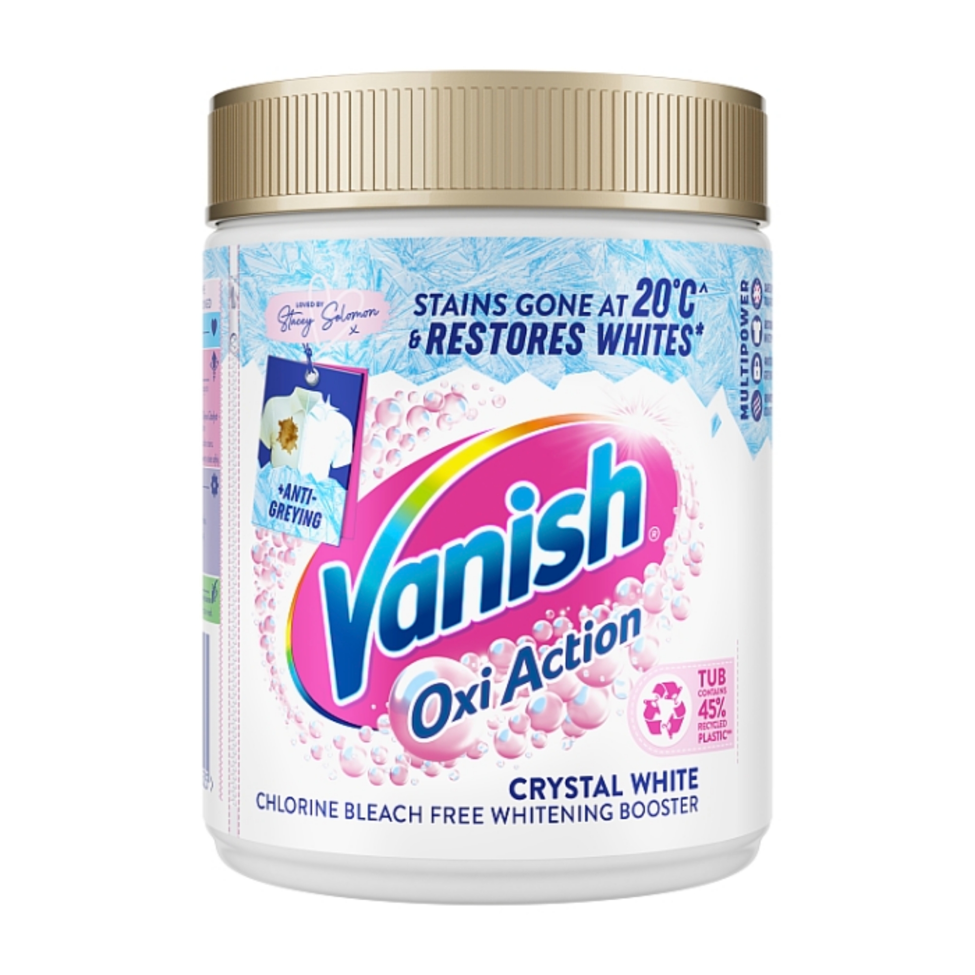 Picture of VANISH GOLD OXI ACTION POWDER CRYSTAL WHITE CO:PL