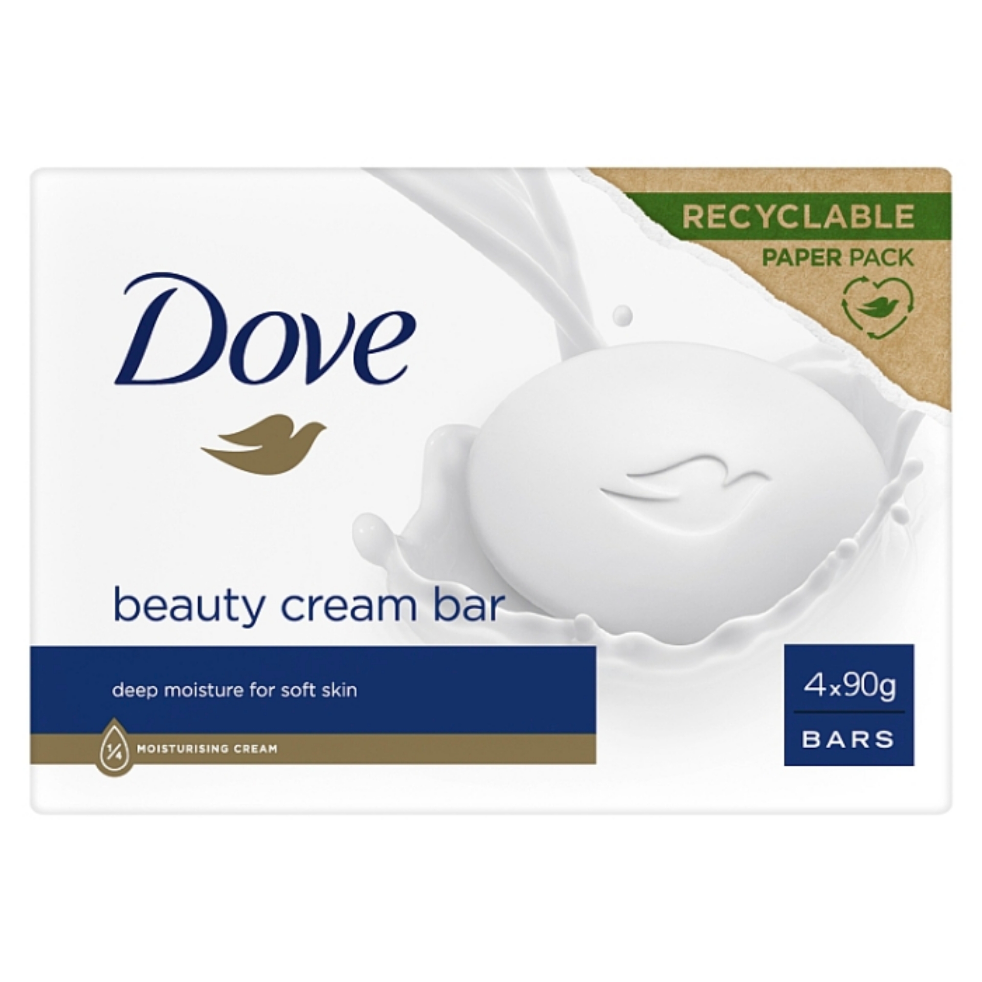 Picture of DOVE SOAP BAR - CREAM ORIGINAL 4pk CO:DE