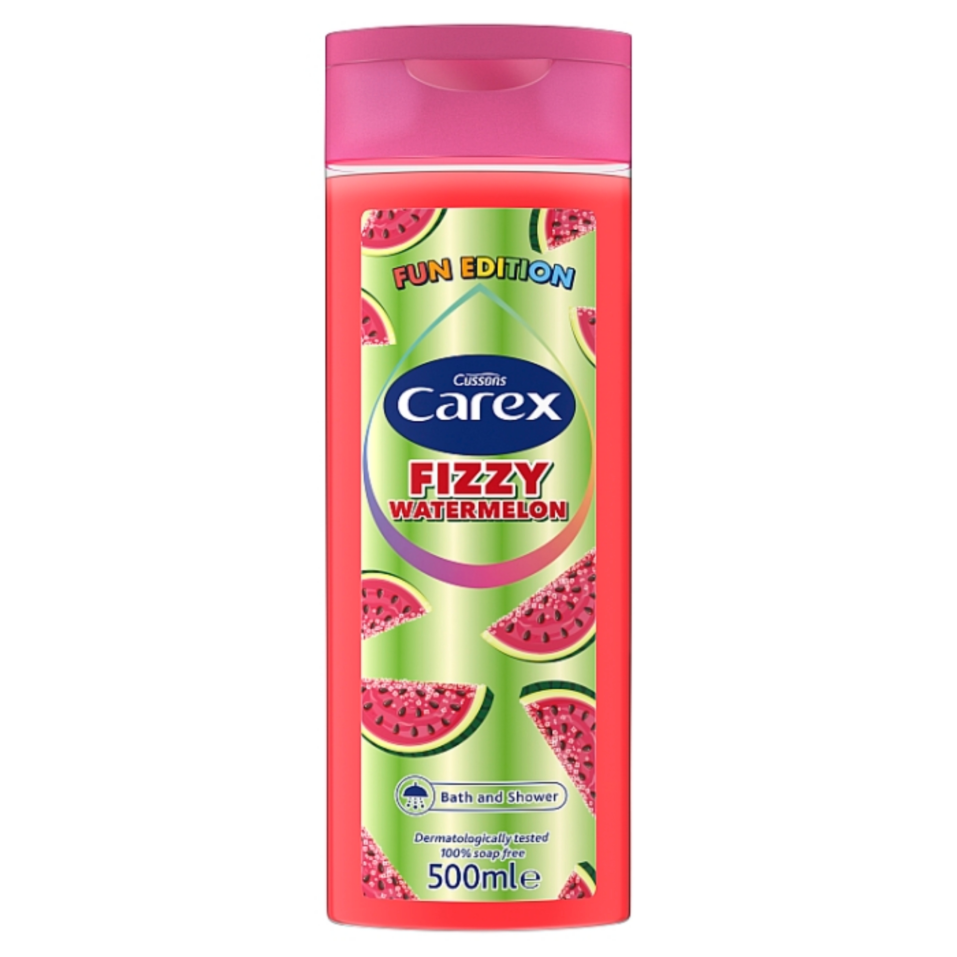 Picture of CAREX SHOWER & BATH - FIZZY WATERMELON