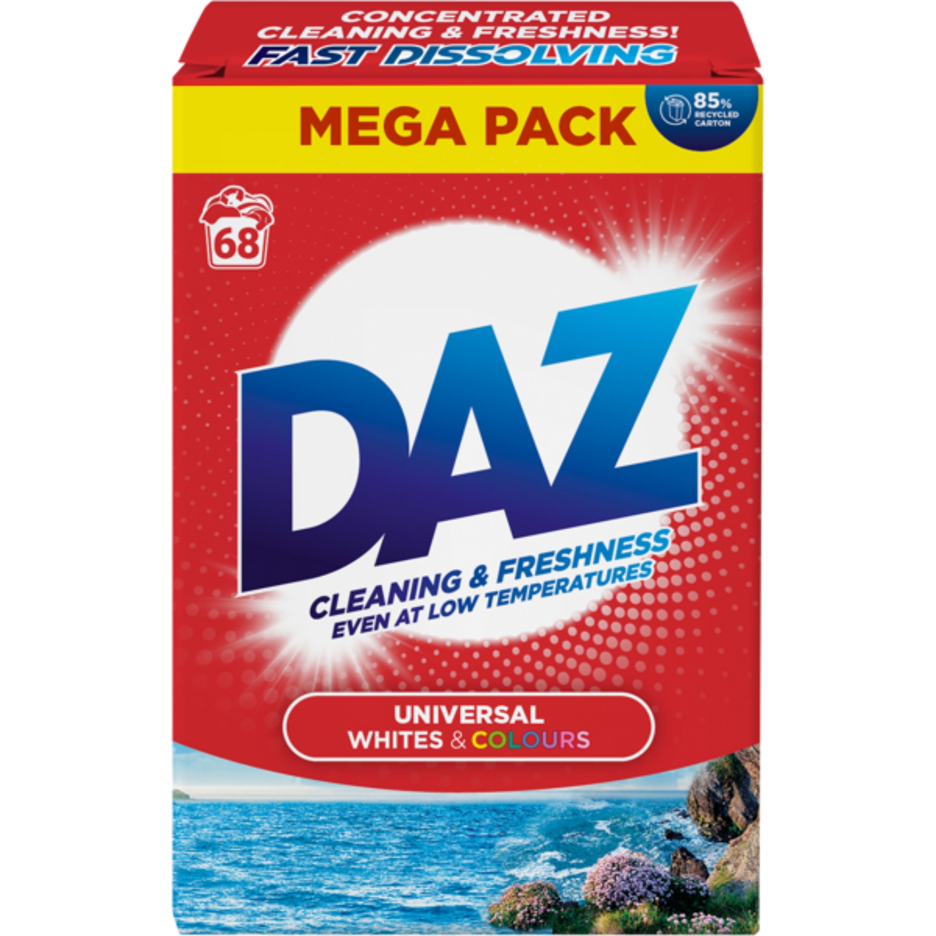 Picture of DAZ SOAP POWDER - WHITES & COLOURS (68w)