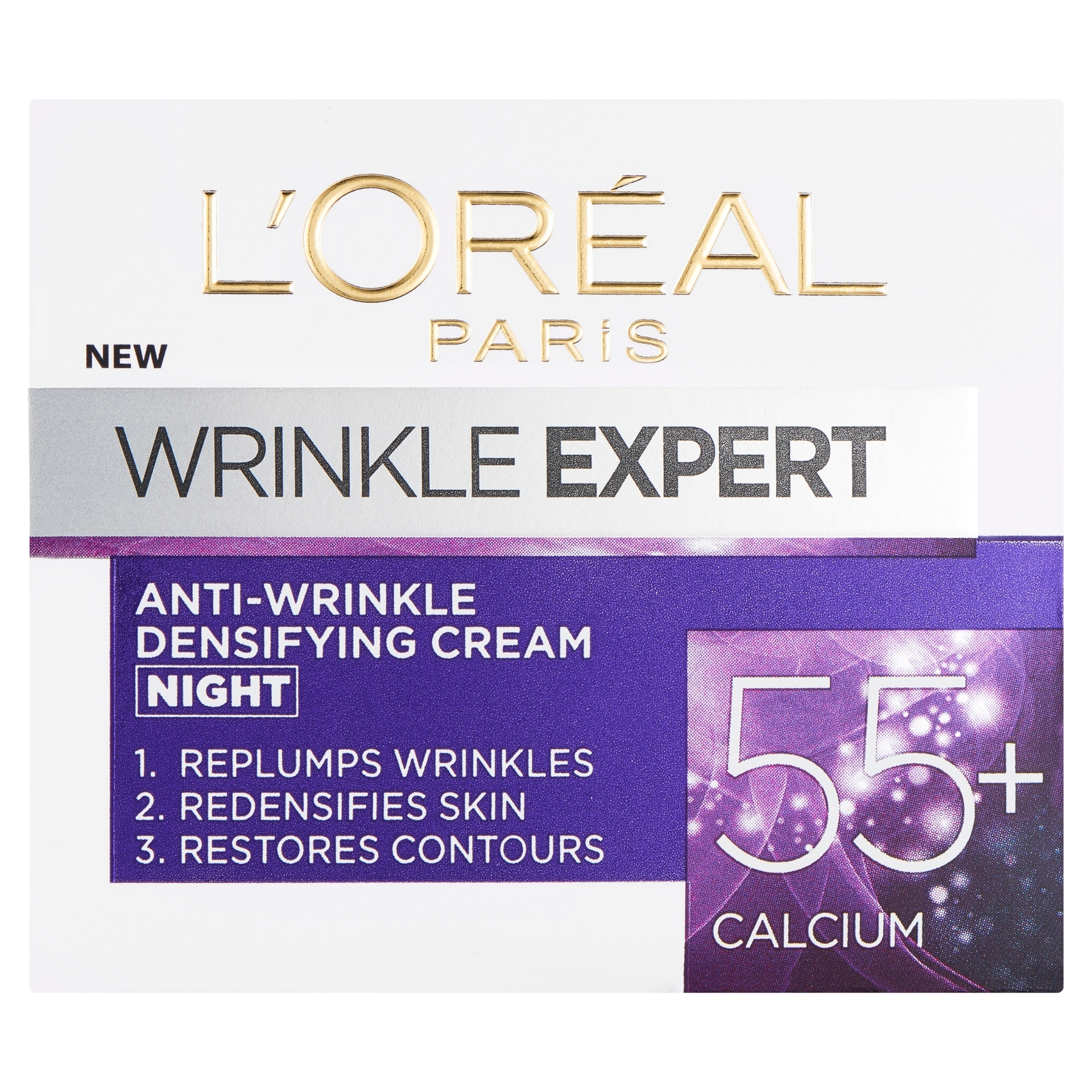 Picture of L'OREAL WRINKLE EXPERT 55+ NIGHT CREAM