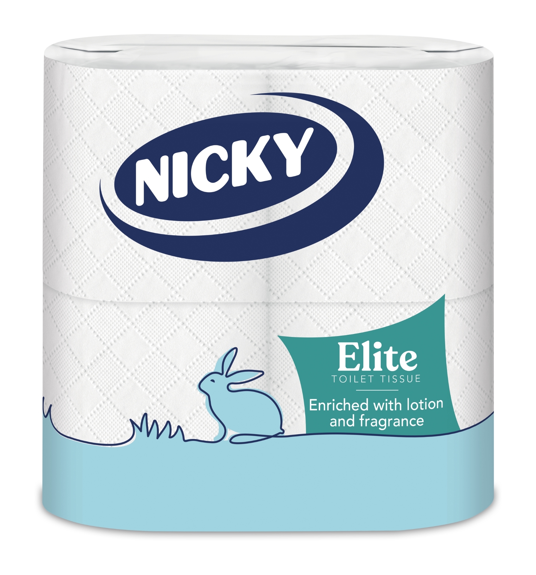 Picture of NICKY ELITE TOILET ROLL 3PLY - WHITE 168Sht (P)