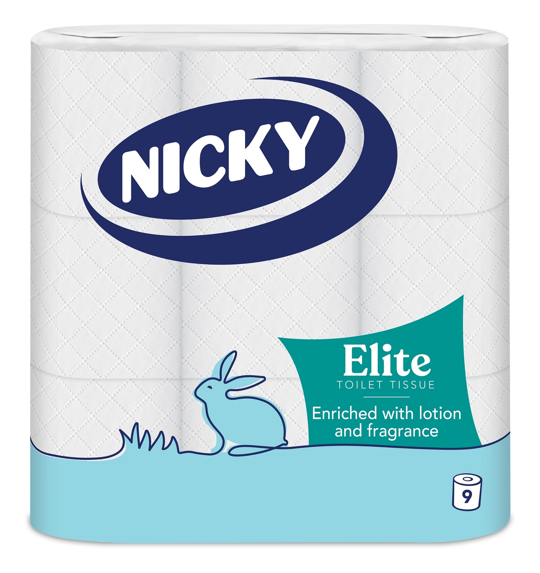 Picture of NICKY ELITE TOILET ROLL 3PLY - WHITE 168Sht FSC