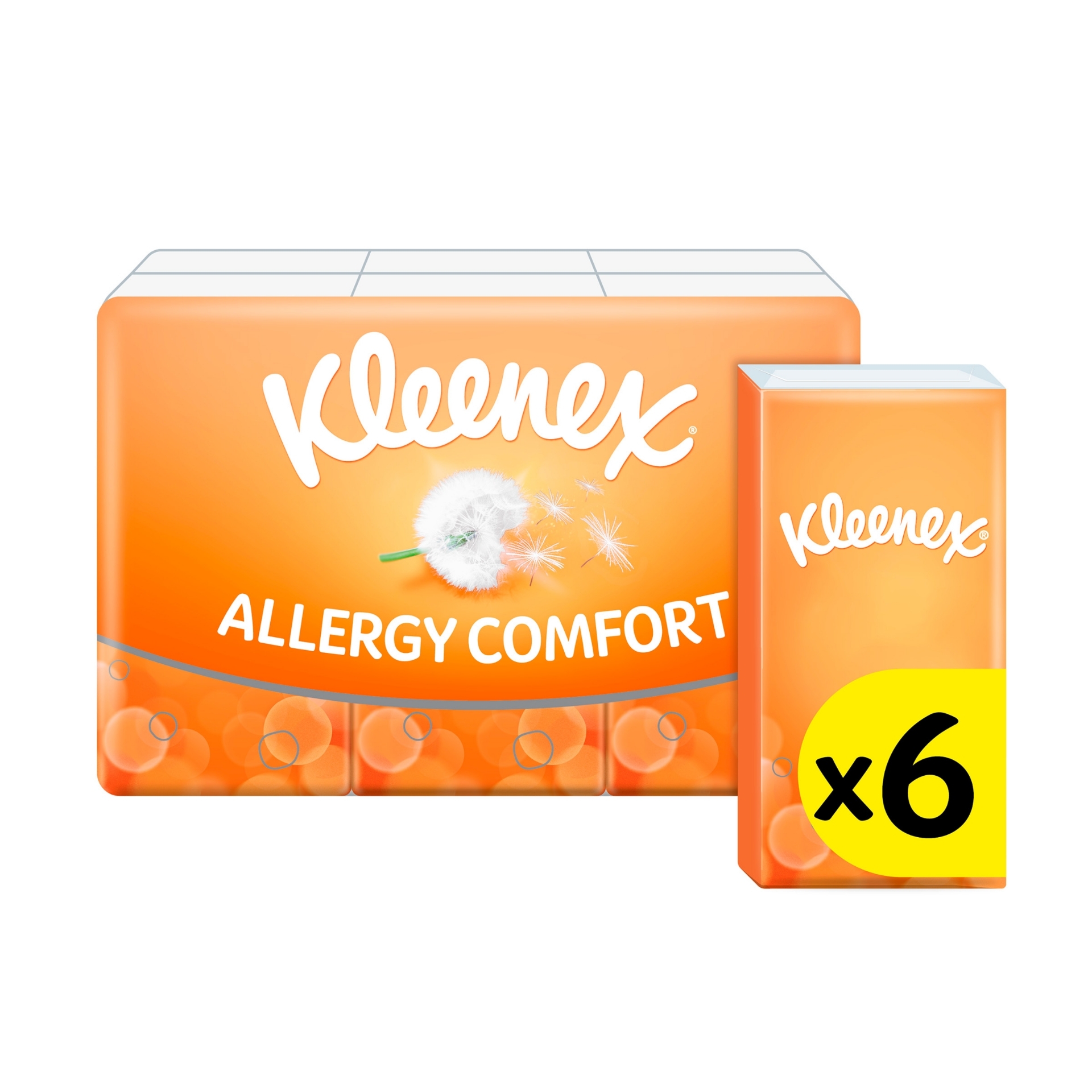 Picture of KLEENEX ALLERGY COMFORT POCKET TISSUES9fil wsl FSC