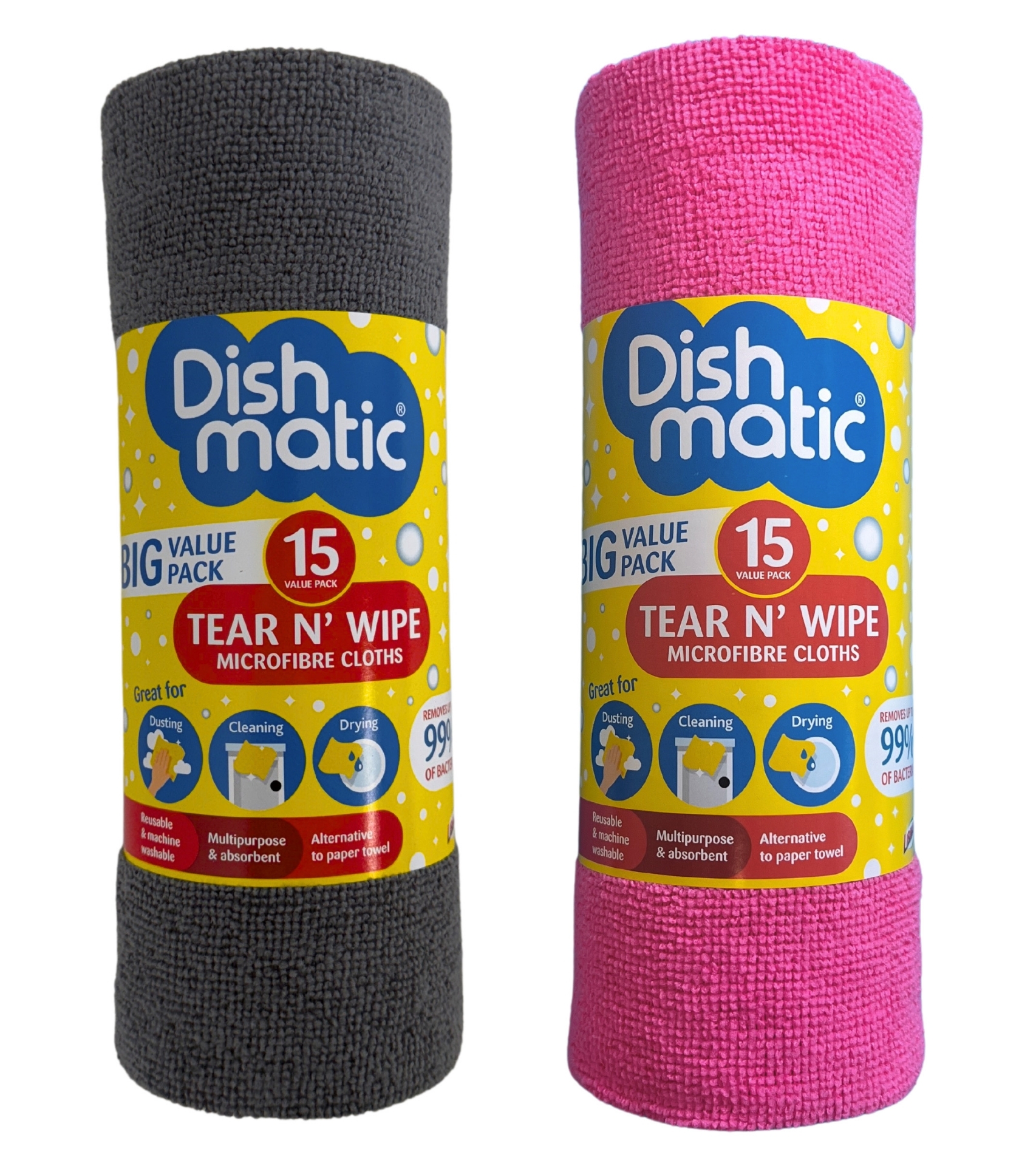Picture of DISHMATIC MICROFIBRE TEAR N WIPE CO:CN